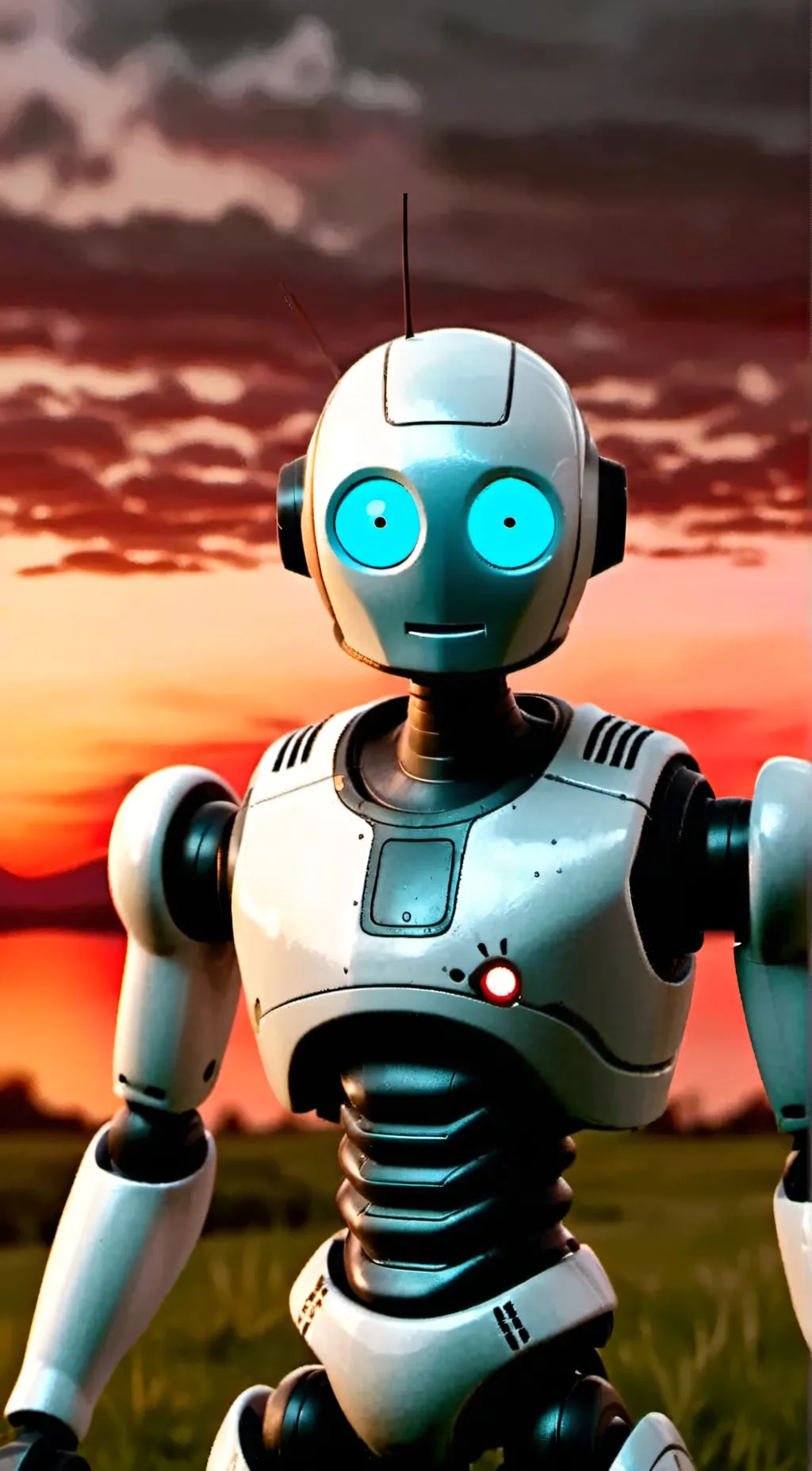 ai character: Robot Ai  background