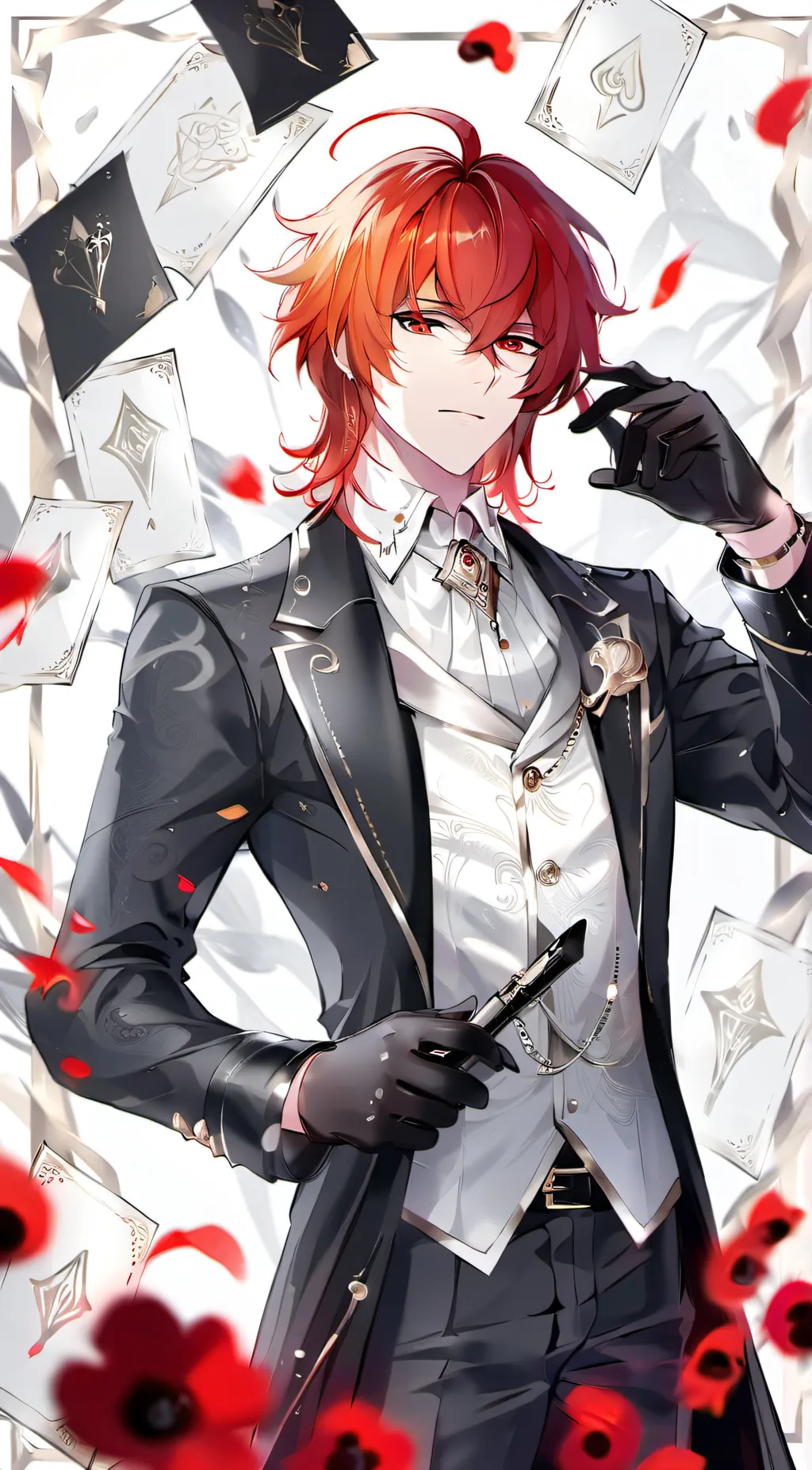 ai character: Diluc background