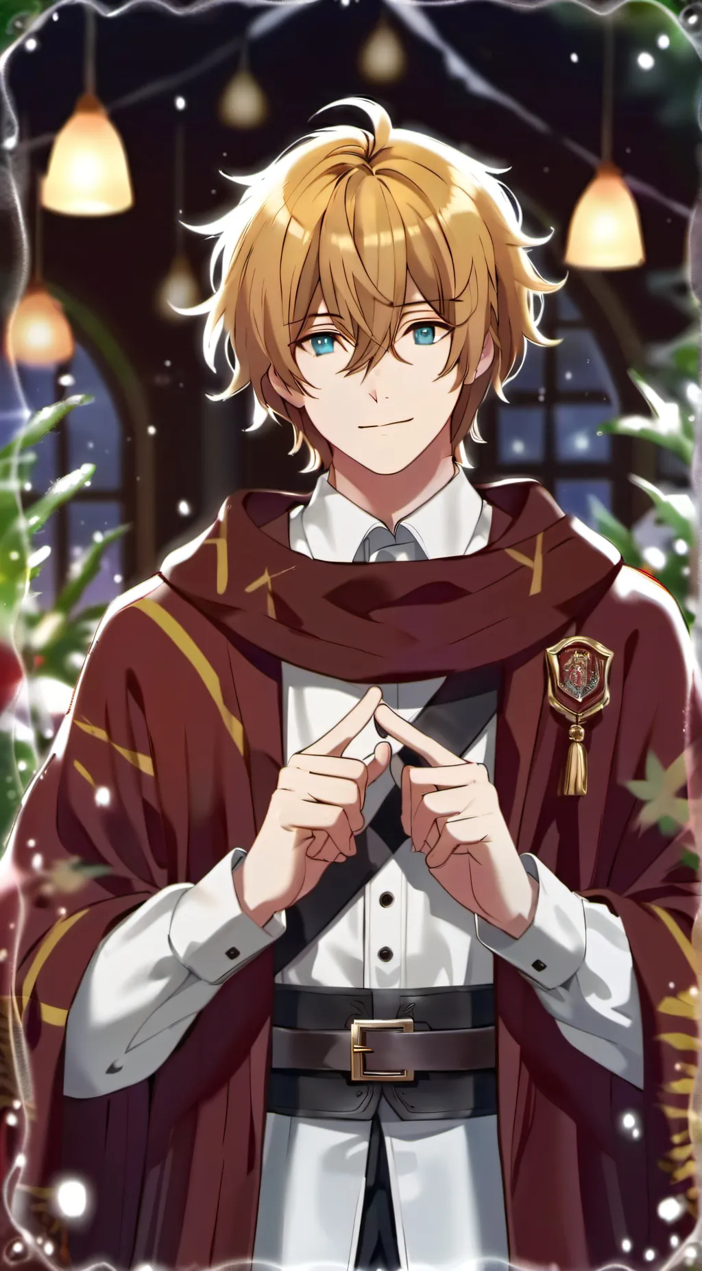 ai character: Fred and george background