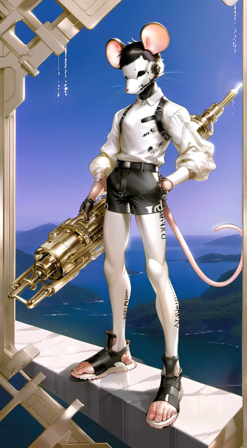 ai character: Ratt background