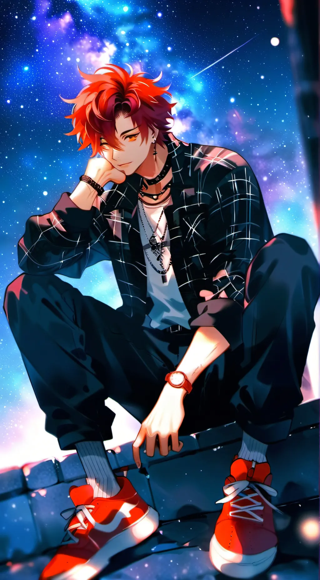 ai character: Noah Tamara  background