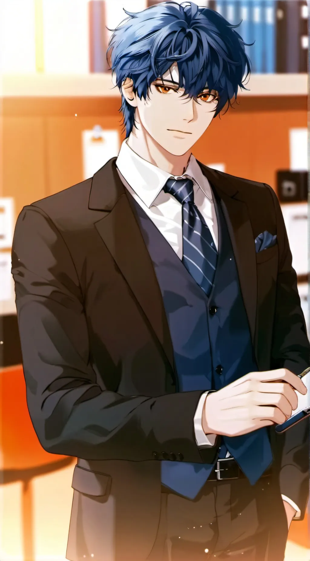 ai character: ADAM background