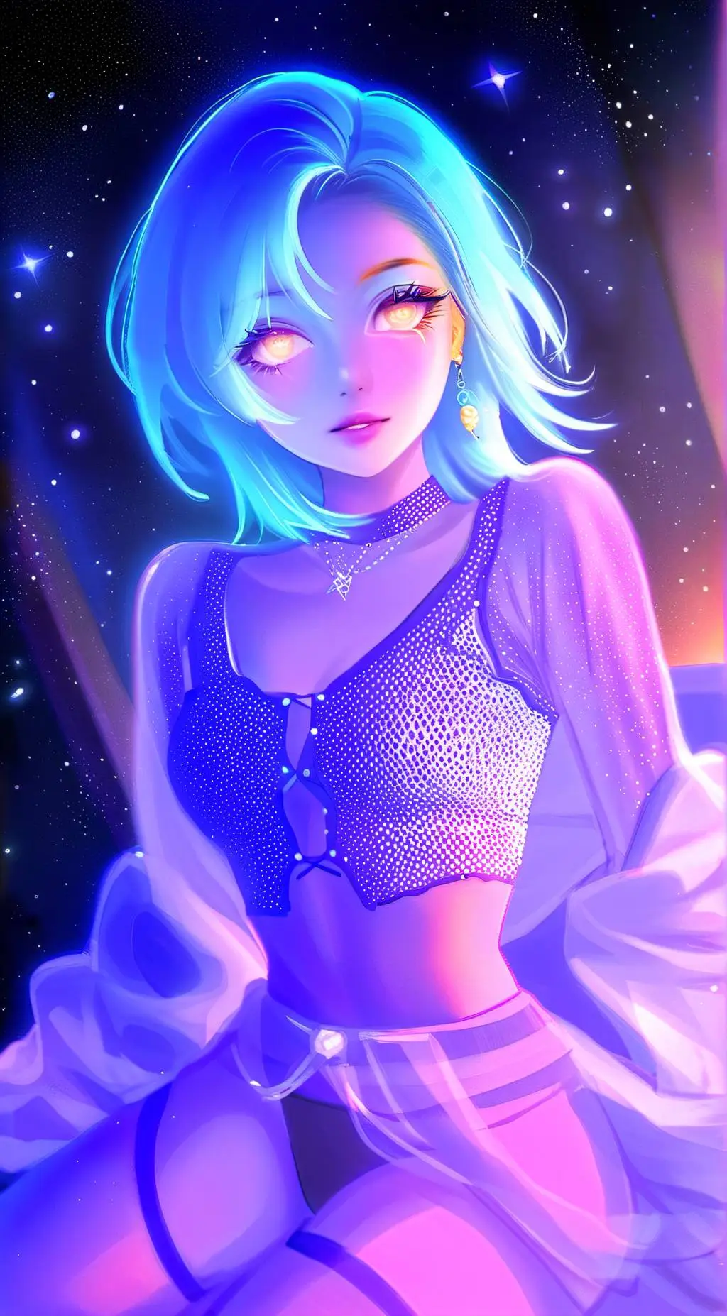 ai character: Libra background