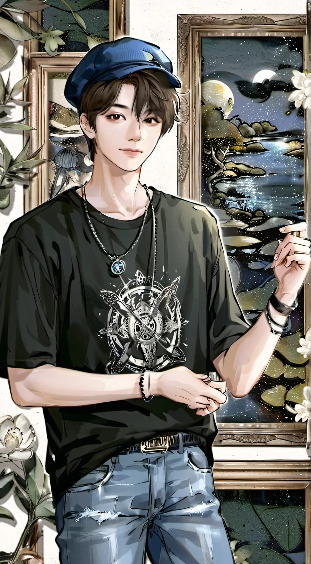 ai character: hyun-woo background