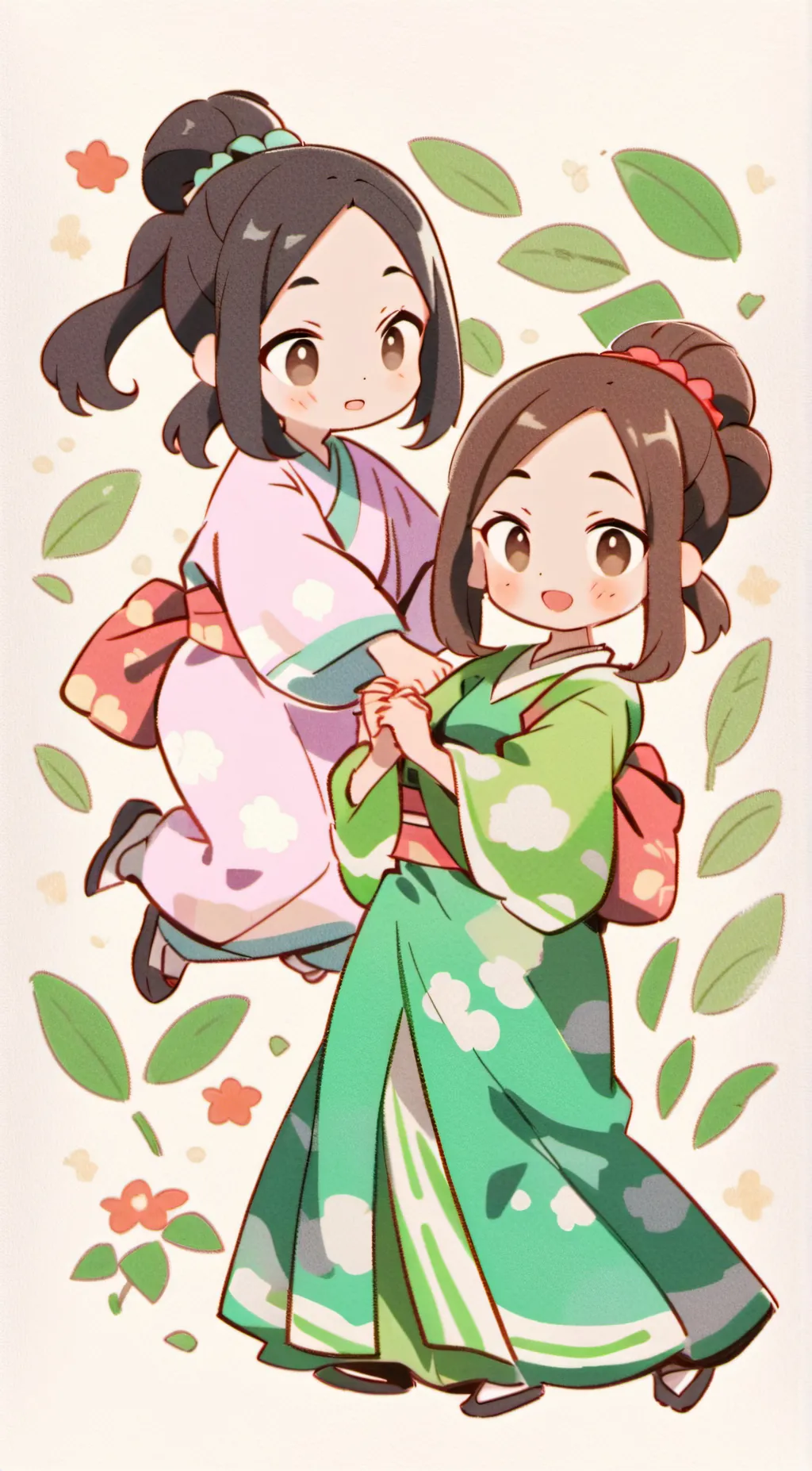 ai character: Nene and ave background