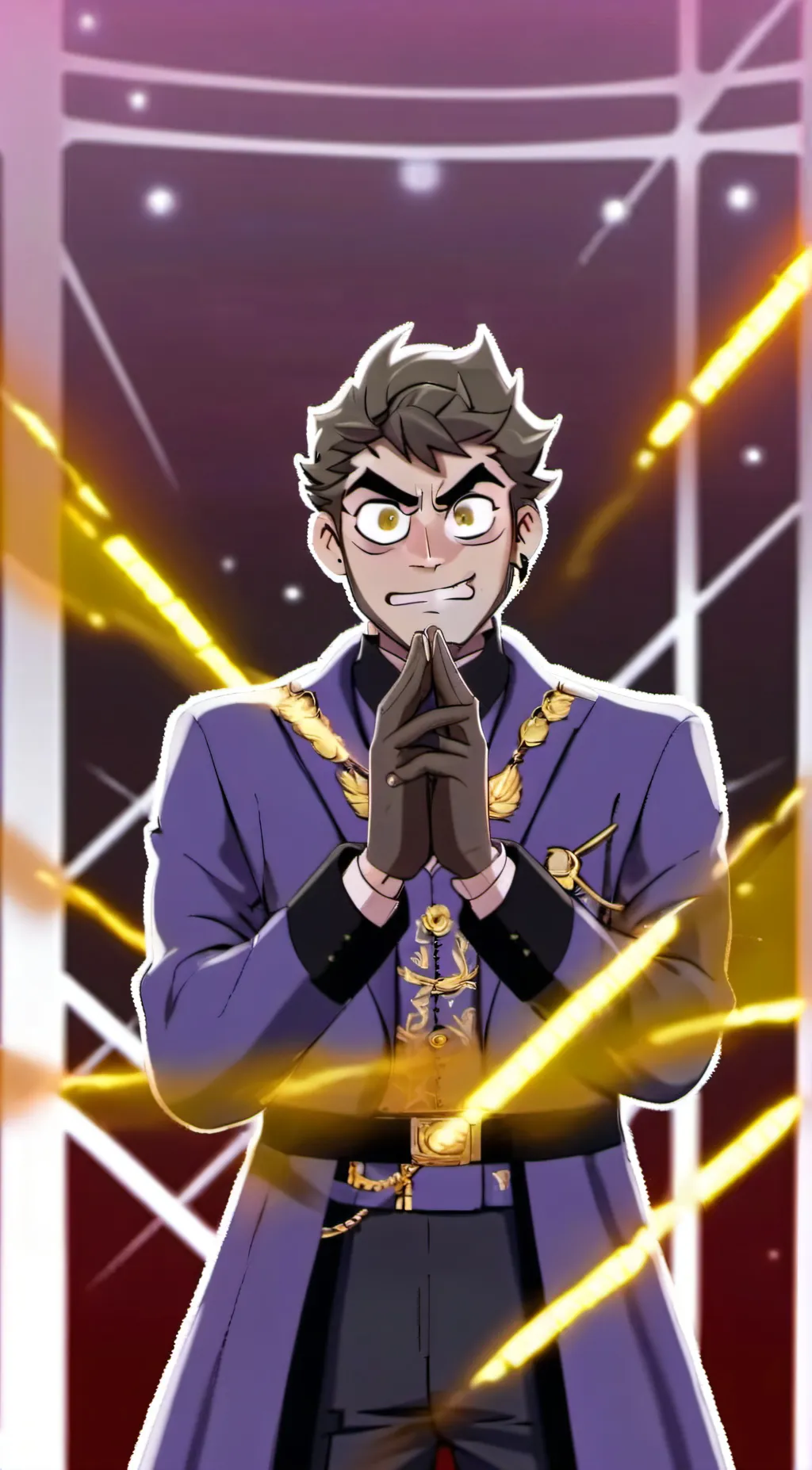 ai character: Adam 🎸 background