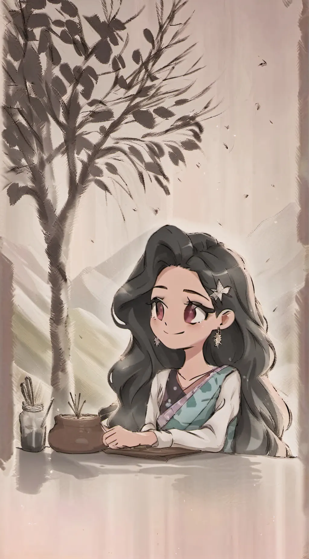 ai character: countryhuman  background