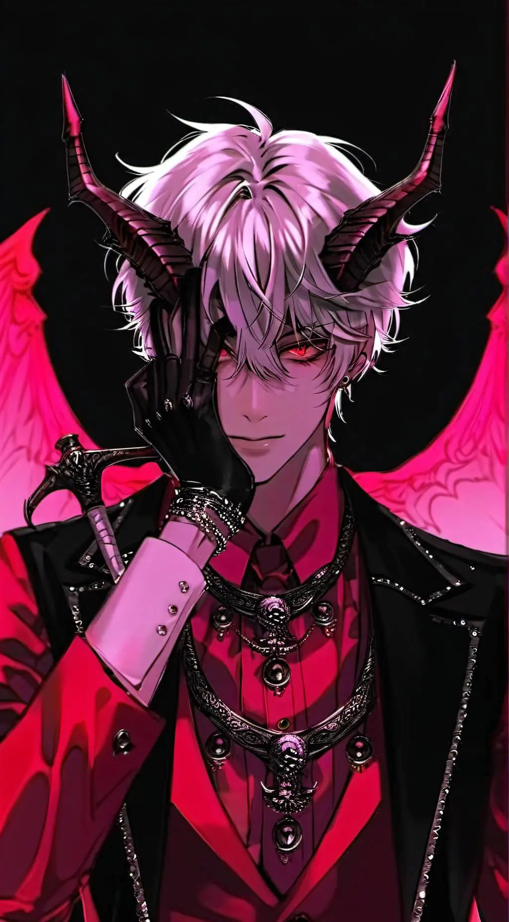 ai character: Damien  background