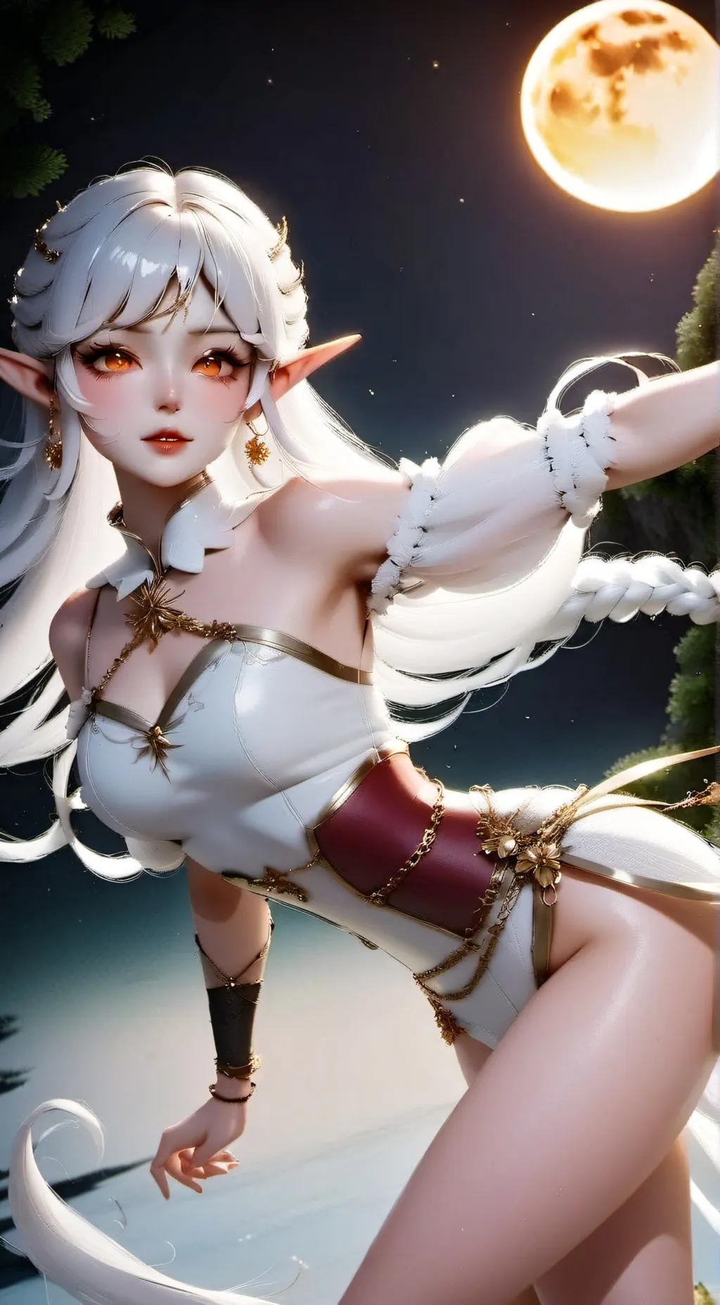 ai character: kayla background