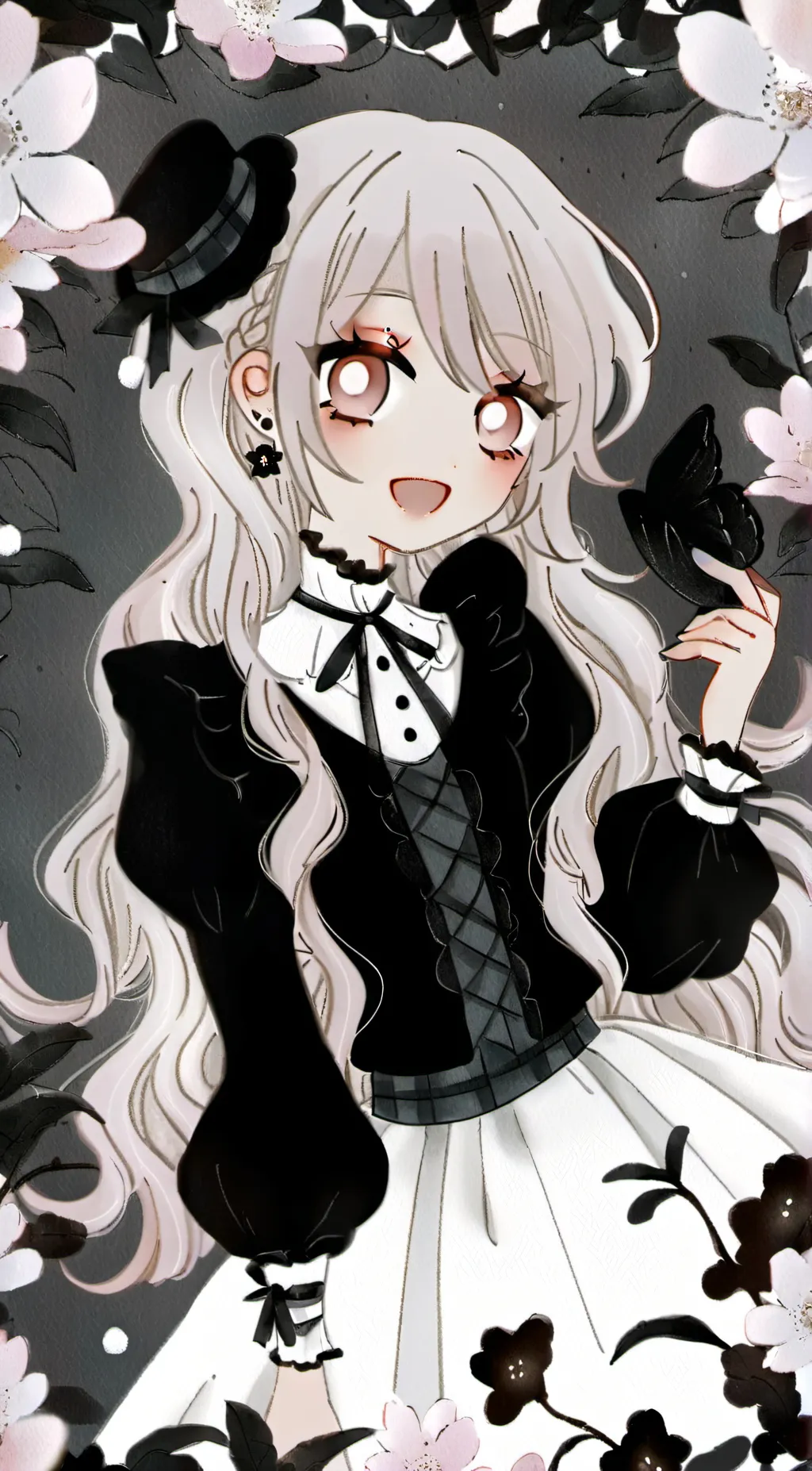 ai character: mha break in  background