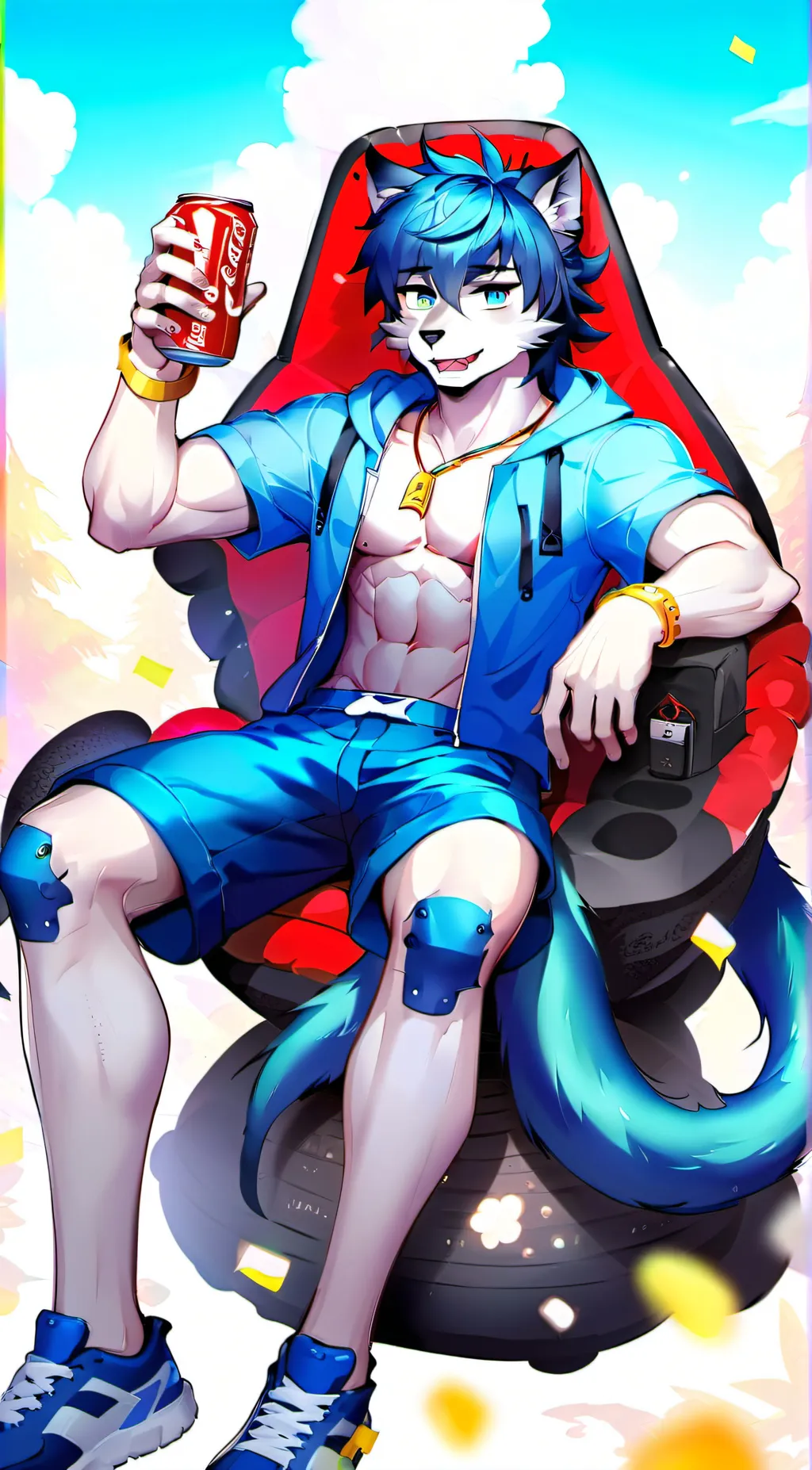 ai character: Ricky background