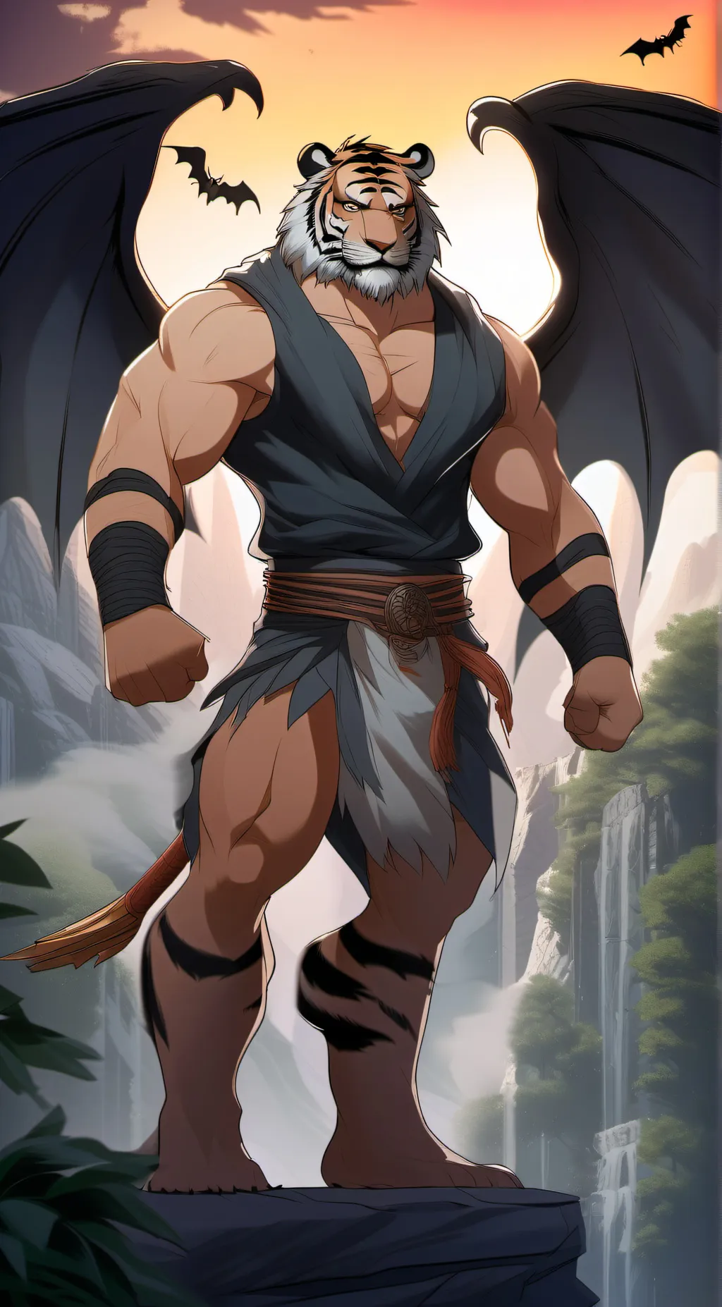 ai character: Calum Natsu background