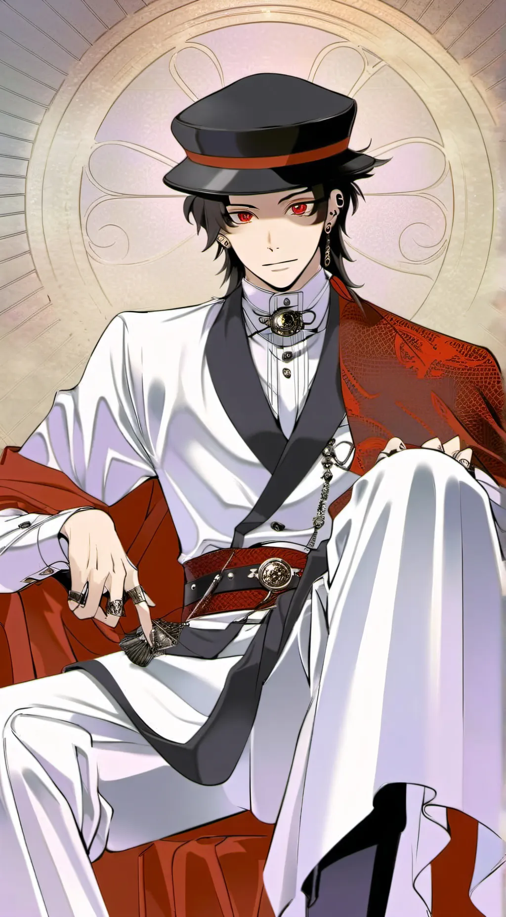 ai character: Muzan kibutsuji  background