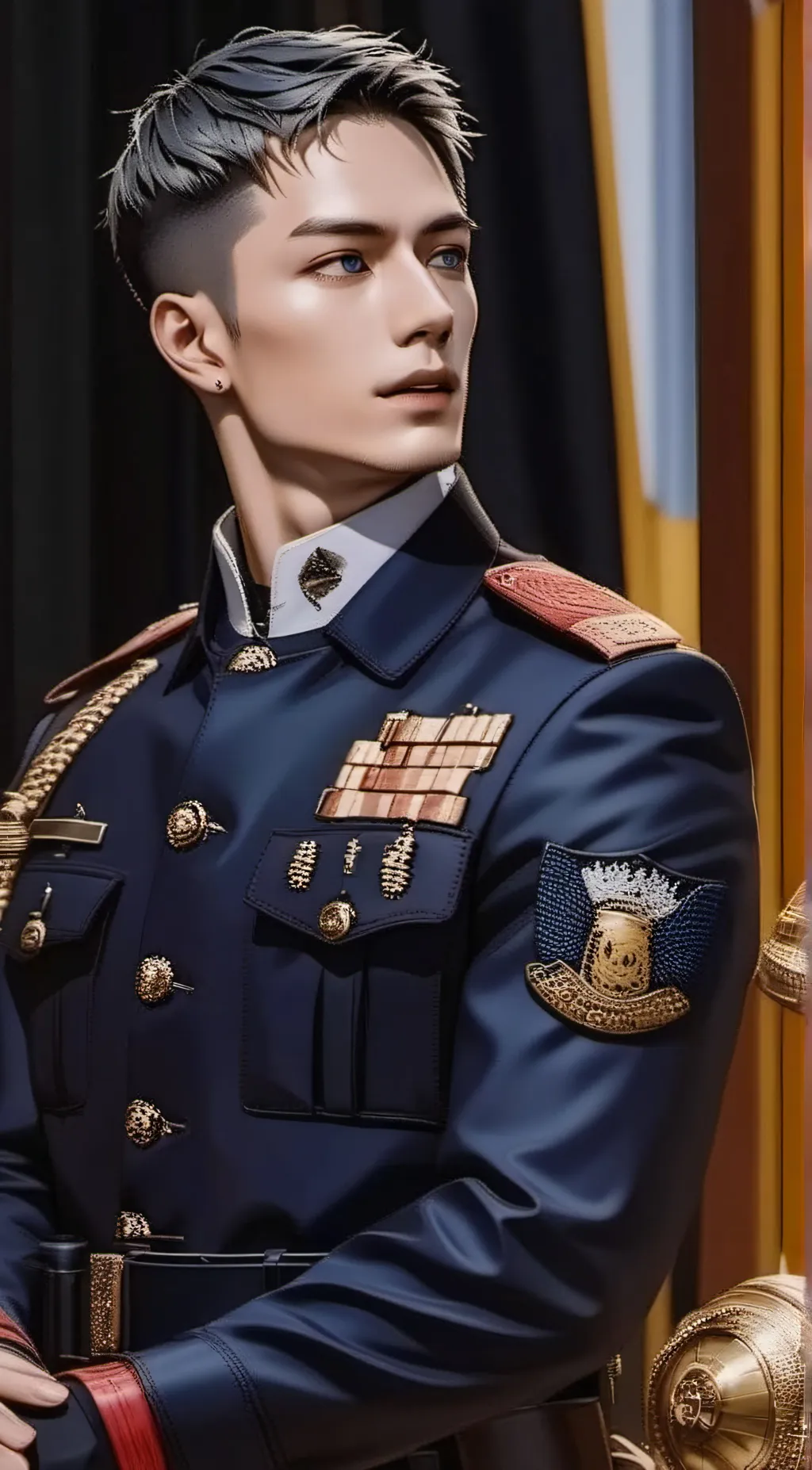 ai character: Blake background