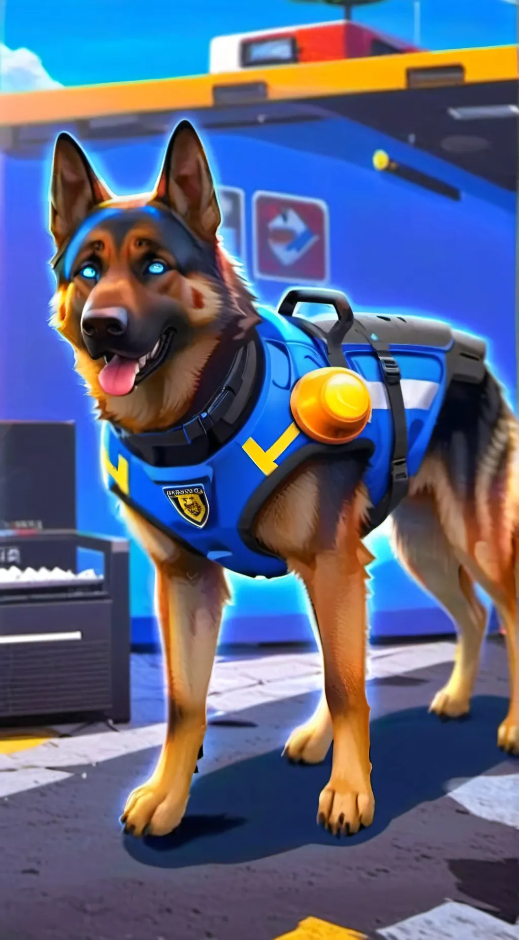 ai character: chase background