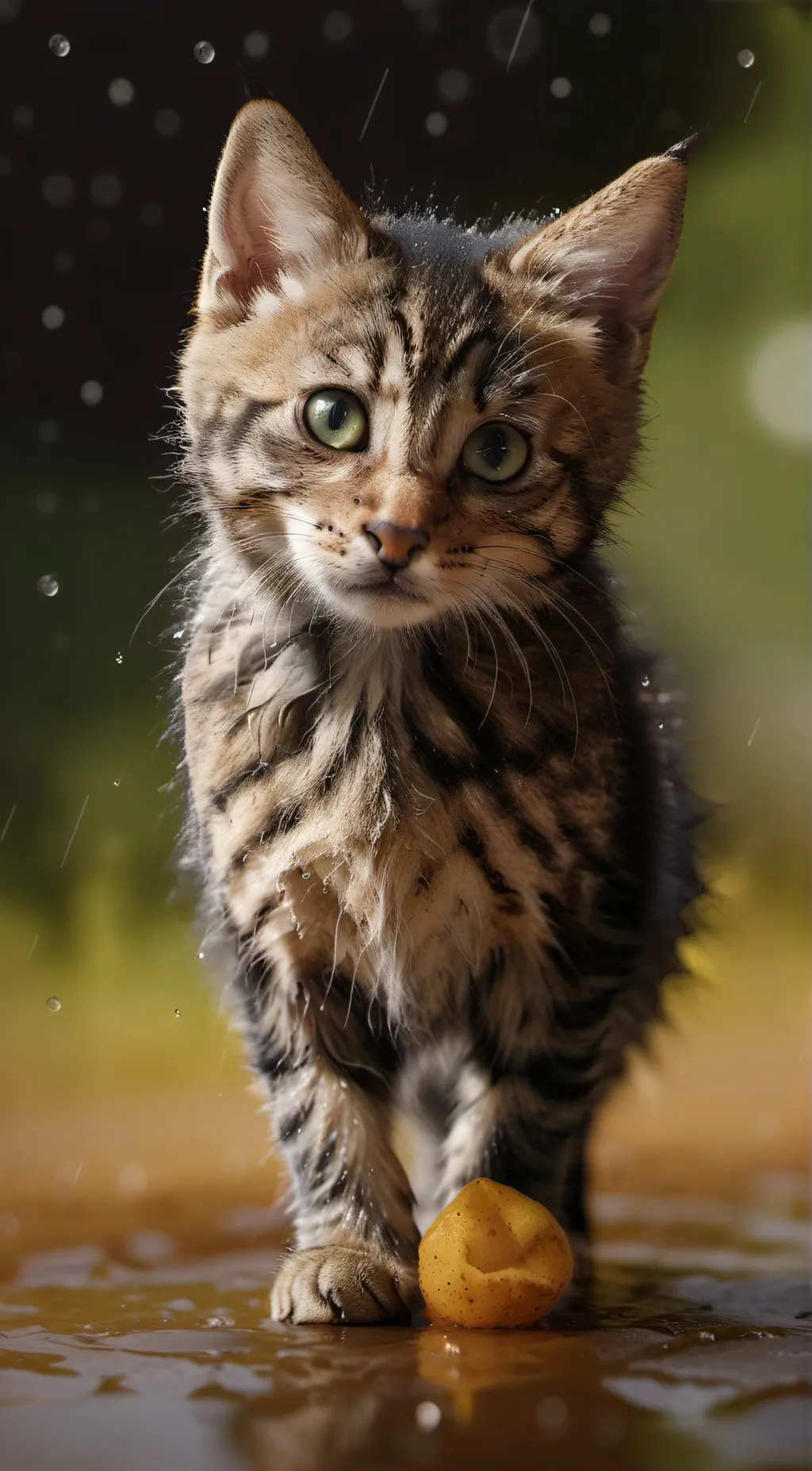 ai character: Kitten background