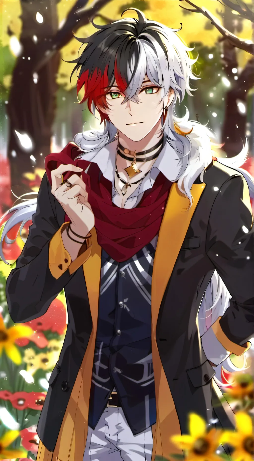 ai character: Avian background