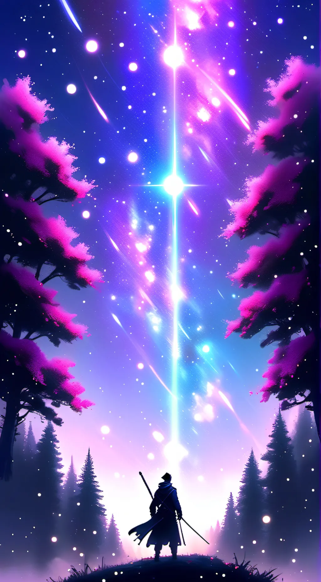 ai character: Heaven  background