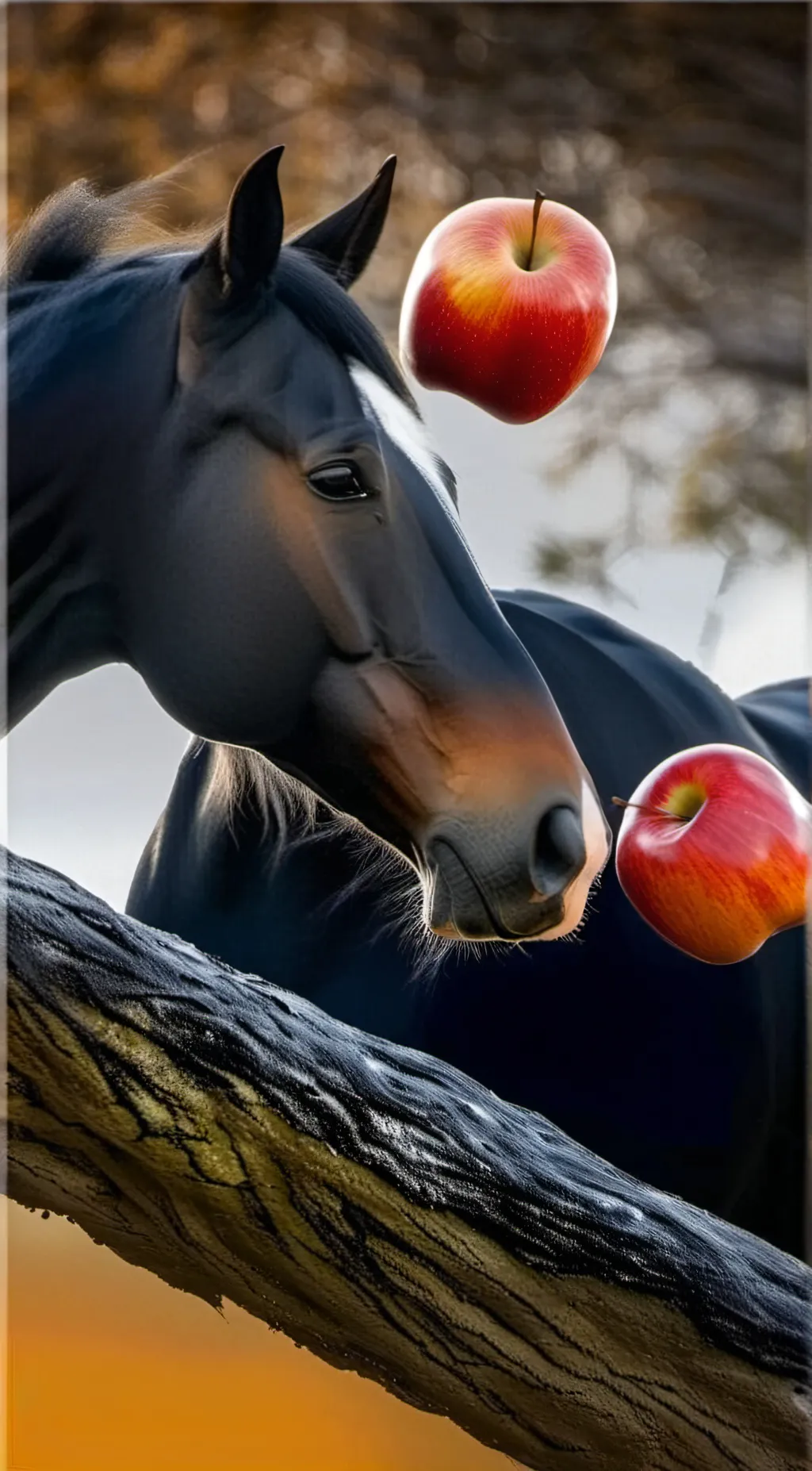 ai character: Caramel background