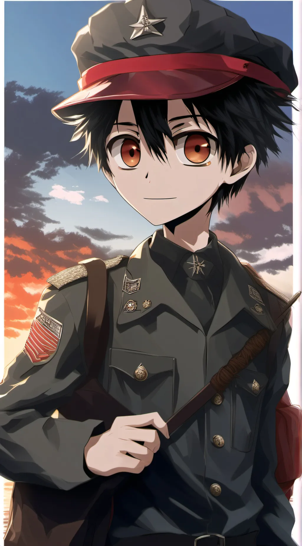 ai character: Hanako kun background