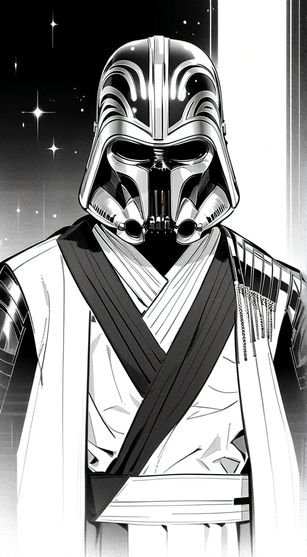 ai character: Dark Vader  background