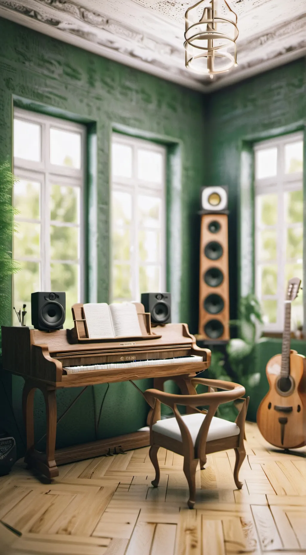 ai character: All together now background