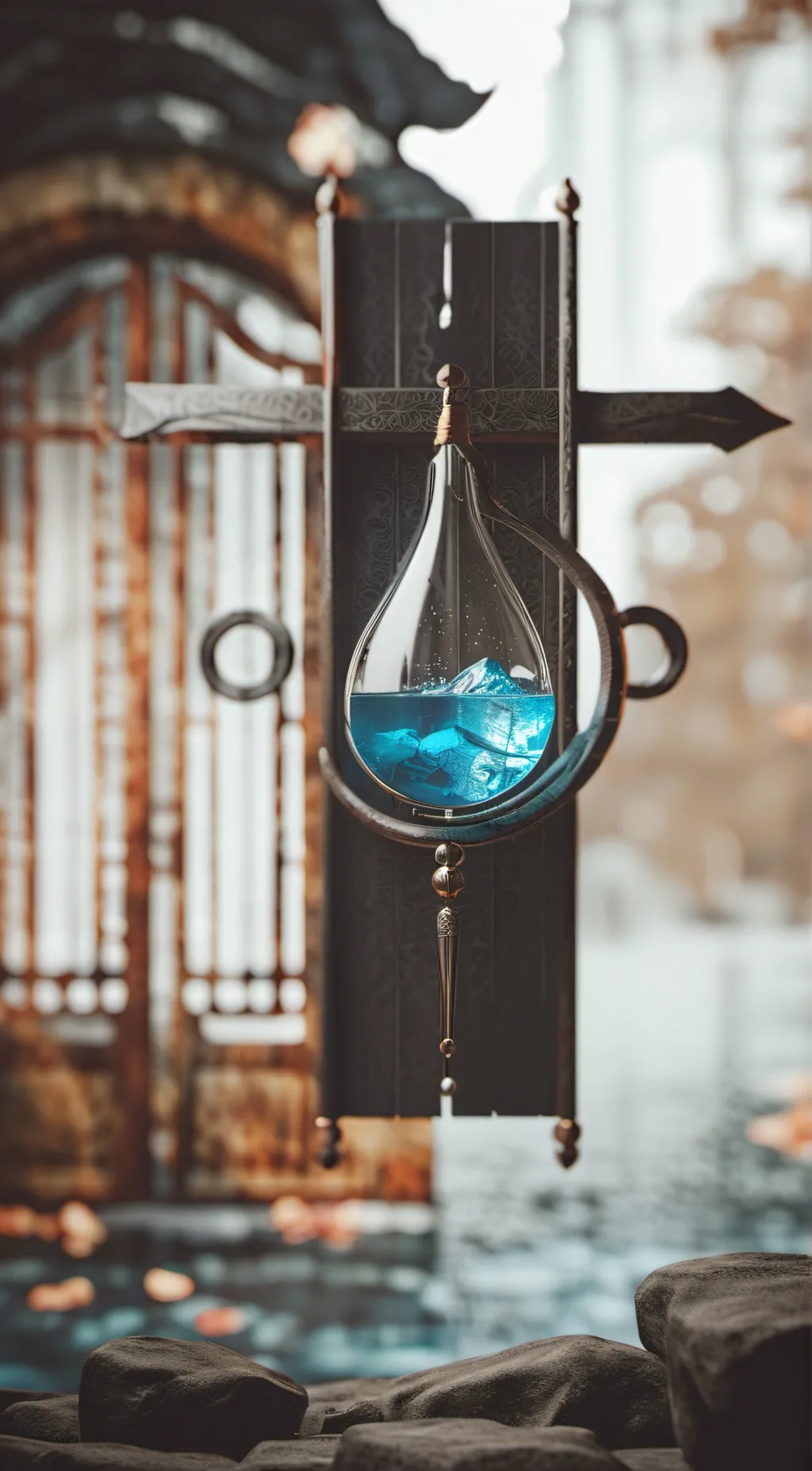 ai character: A blueberry dare background