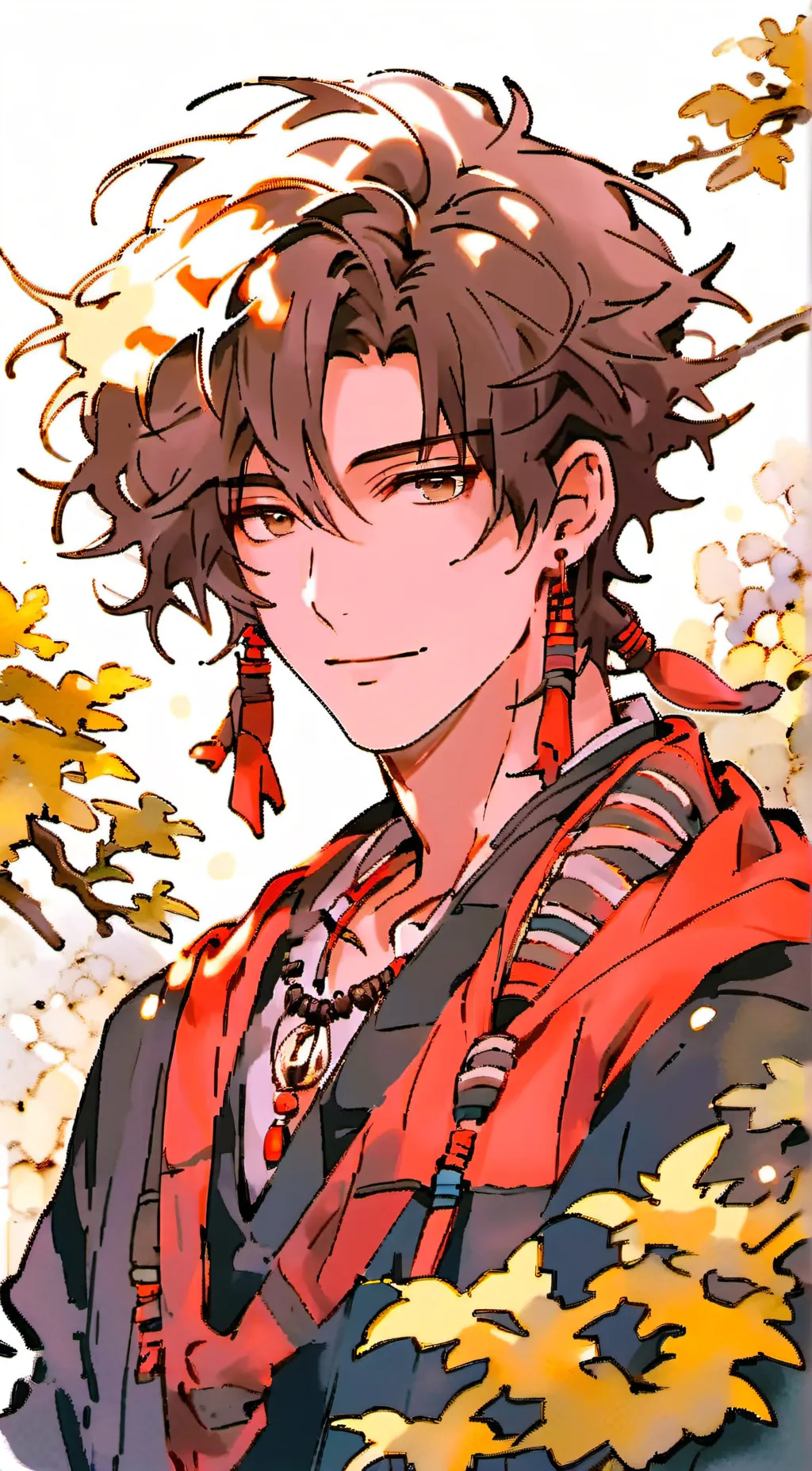 ai character: Ash Roselace background