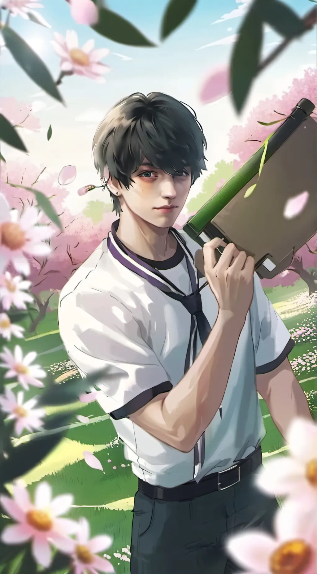 ai character: Hikaru background