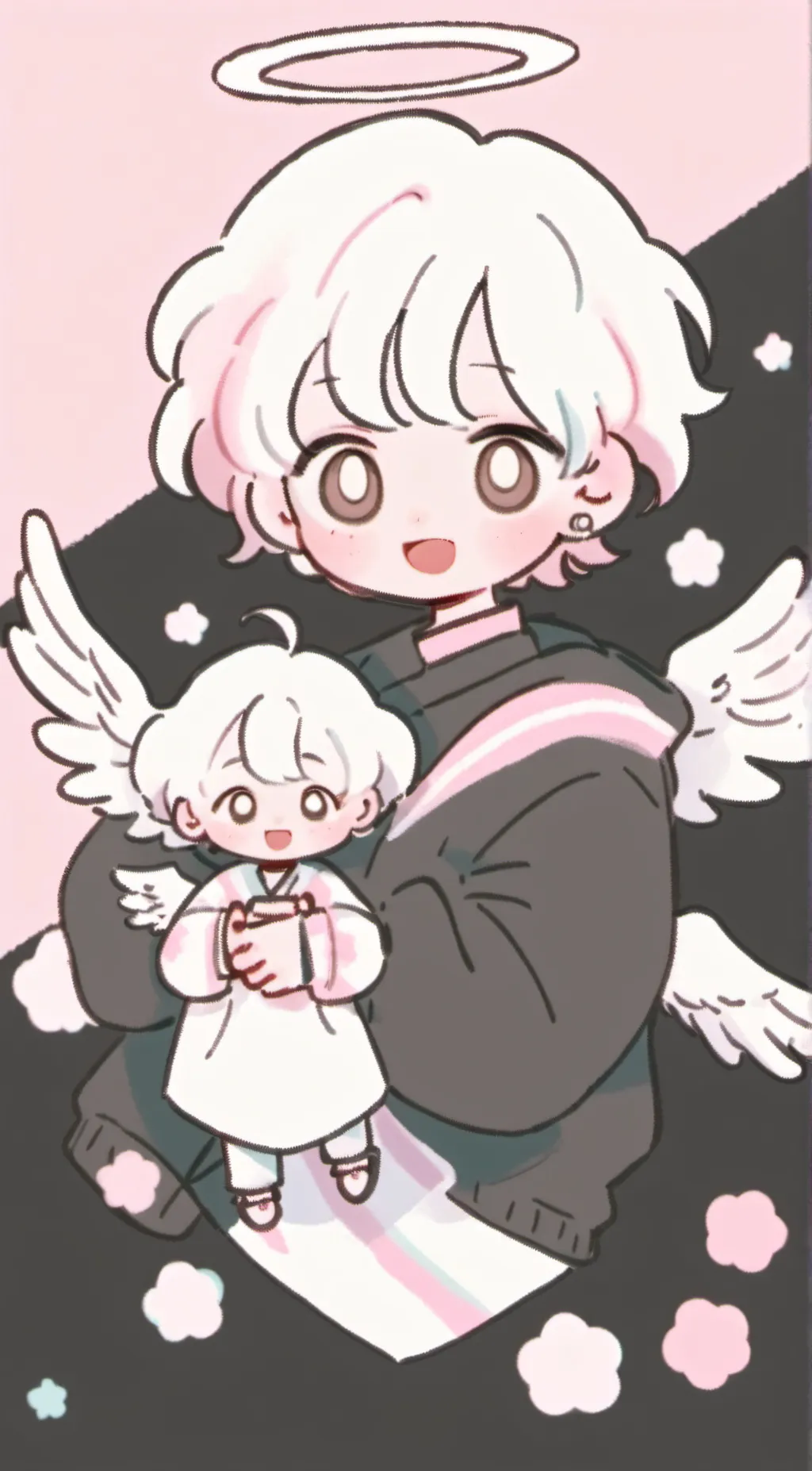 ai character: Angel dustt 2 background