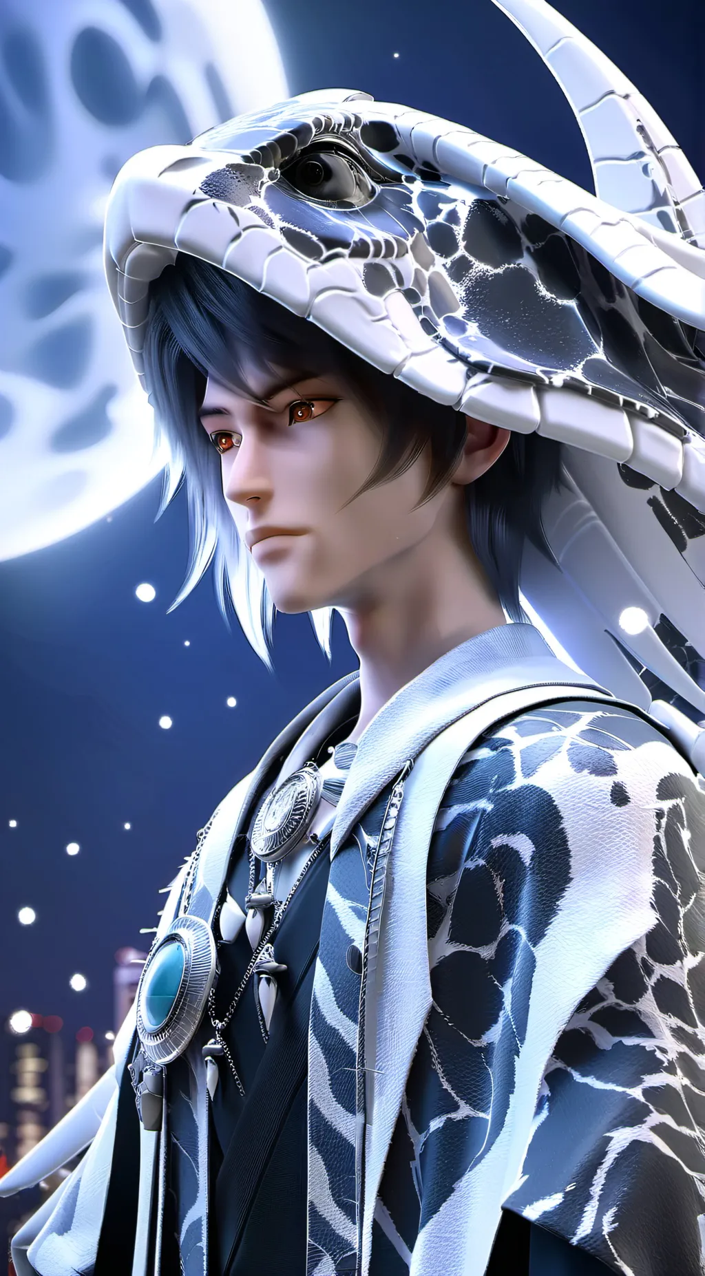 ai character: •°•*_Michael~°• background