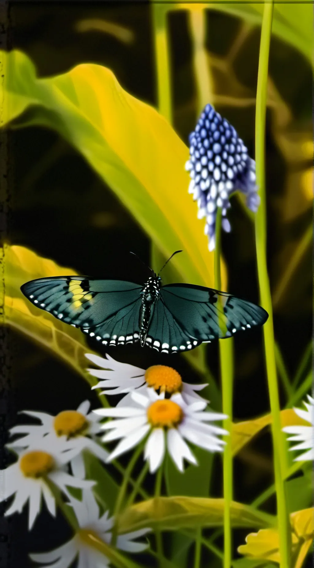 ai character: grass background