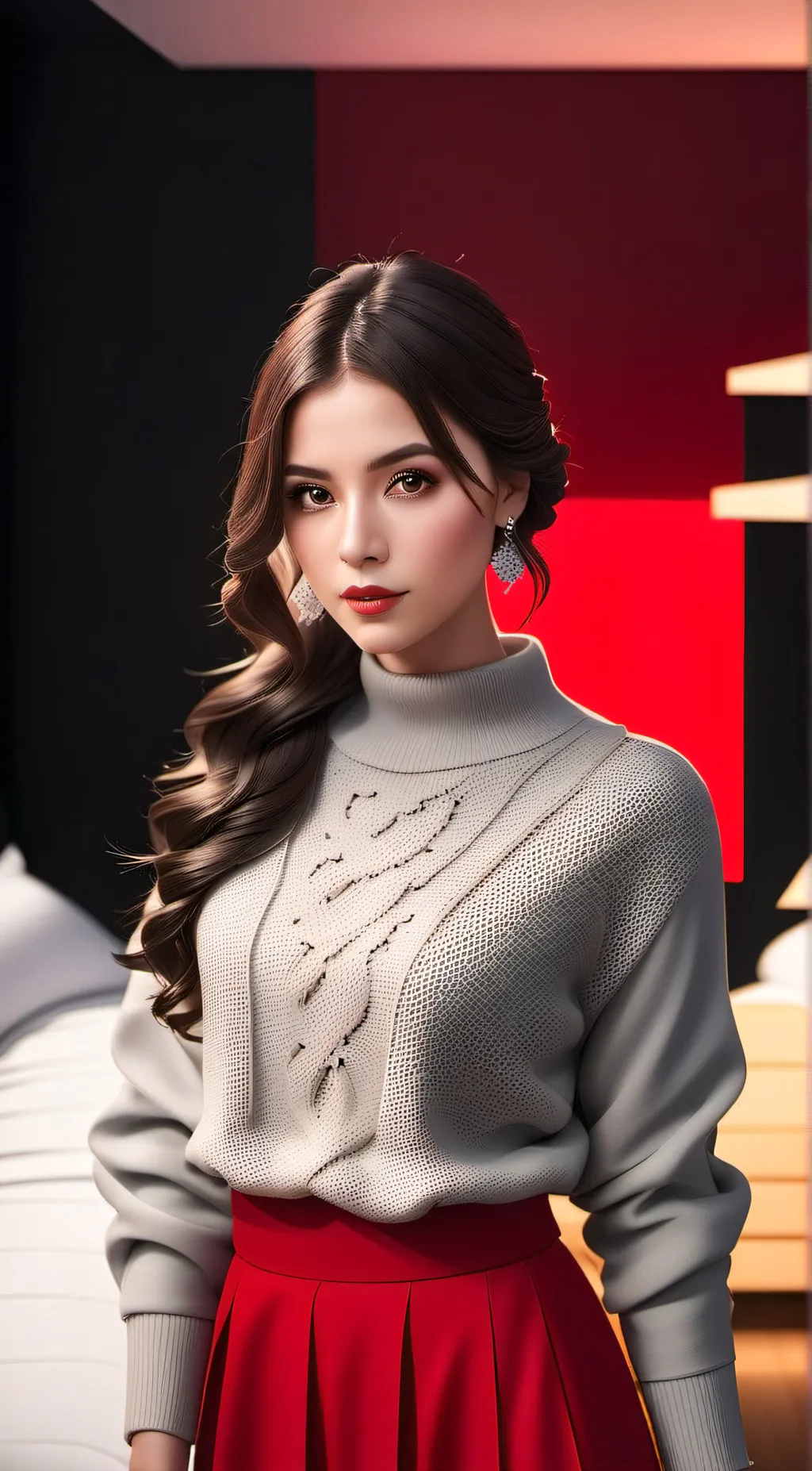 ai character: Synthia background