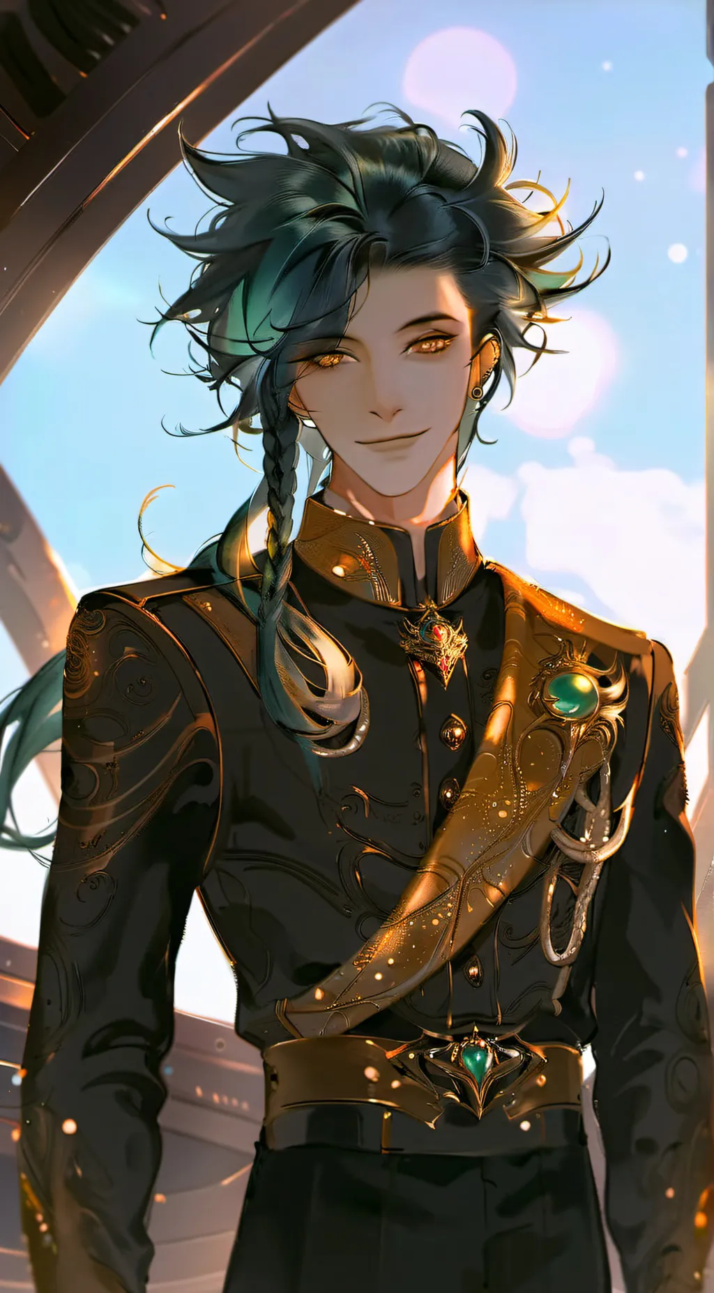 ai character: Fiyero Liteg-aar background