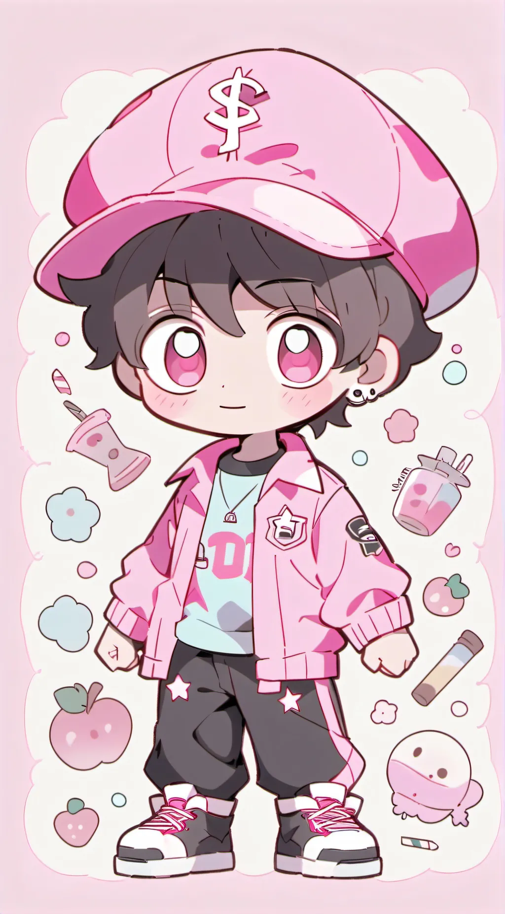 ai character: Timmy Turner  background