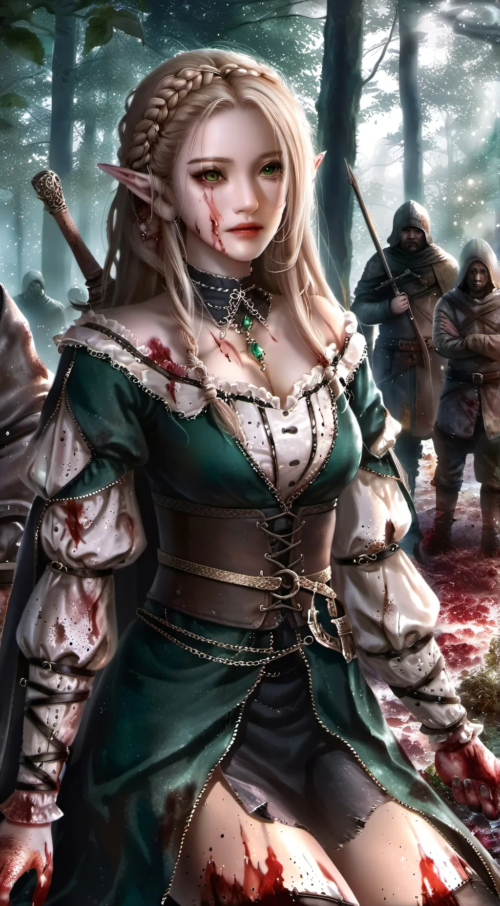 ai character: Céline background