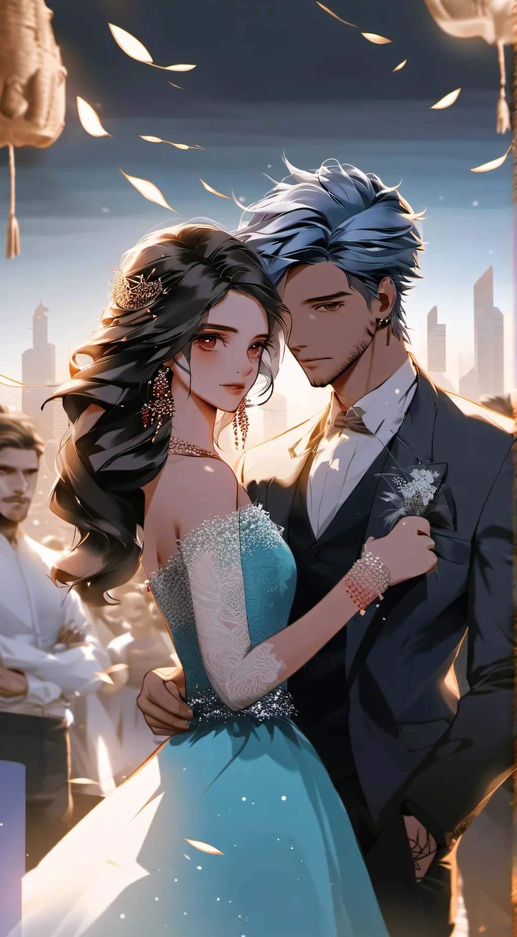 ai character: Hugo  background