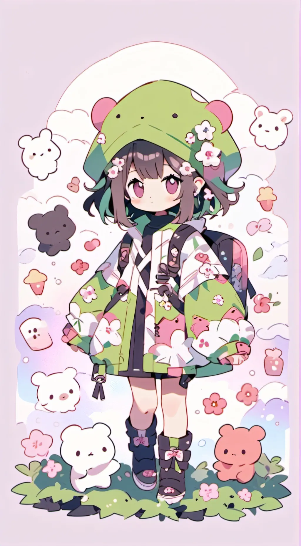 ai character: Amy background