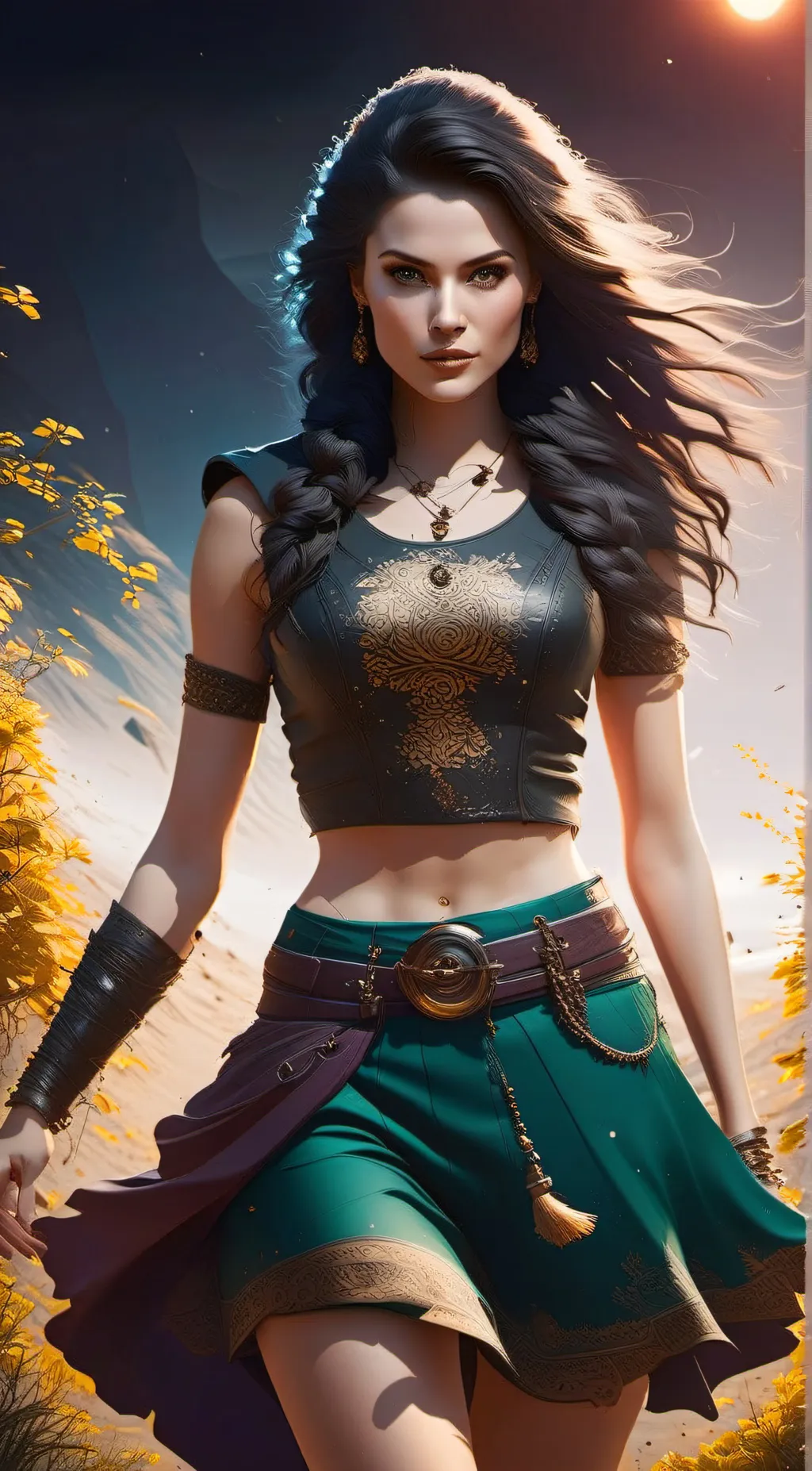 ai character: Katrina  background