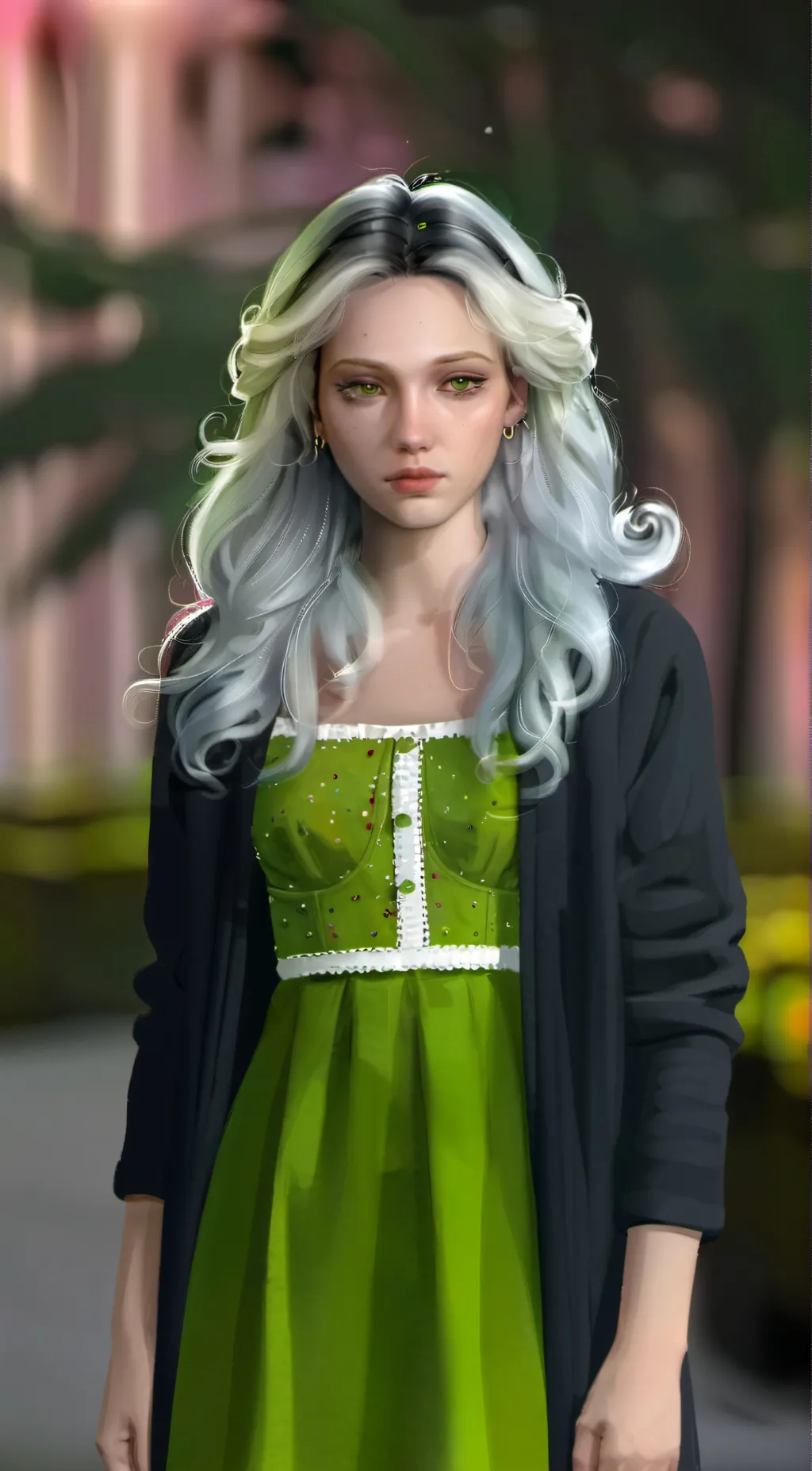 ai character: Aria background