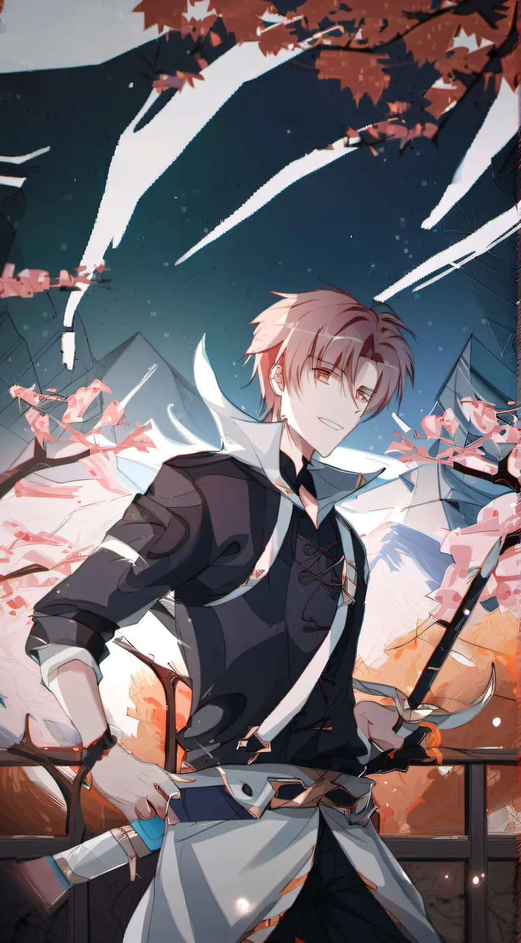 ai character: Sando  background