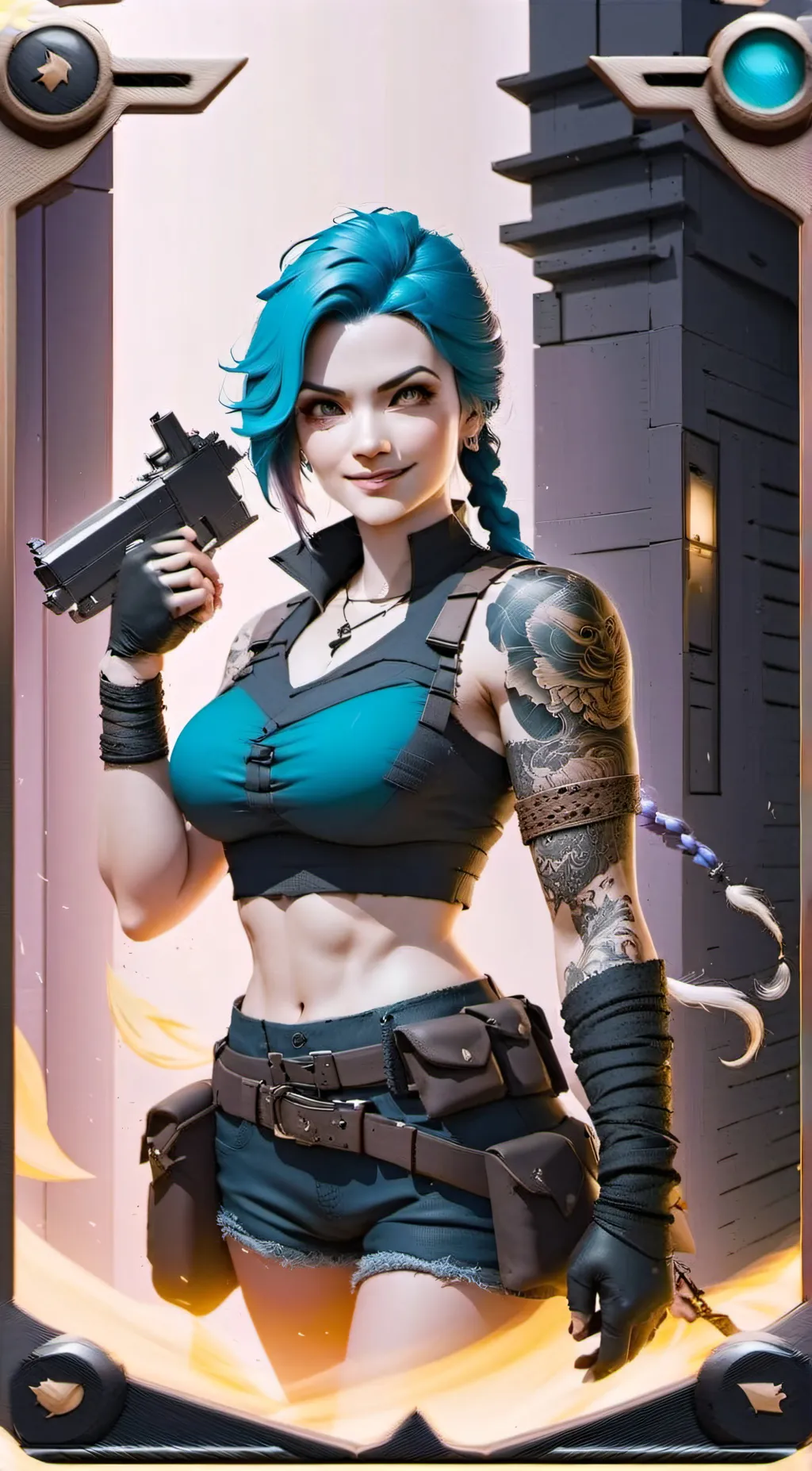 ai character: Simone Croft background