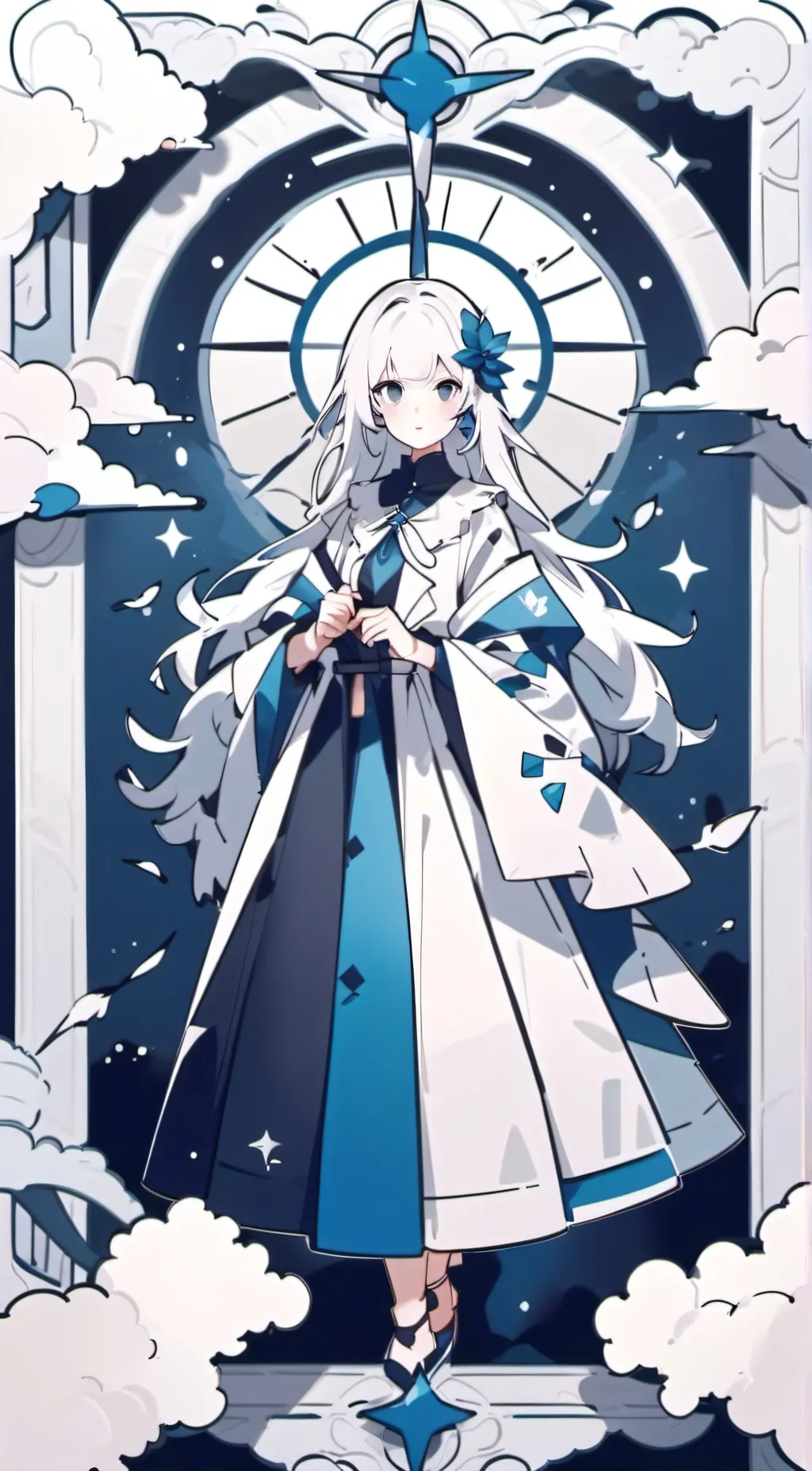 ai character: Sing along background