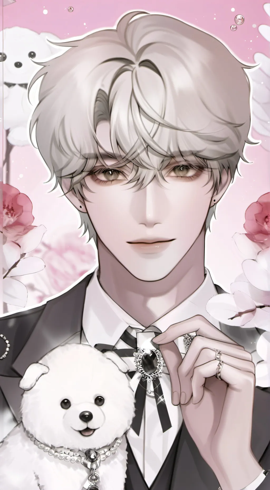 ai character: ♥️NAOH♥️ background