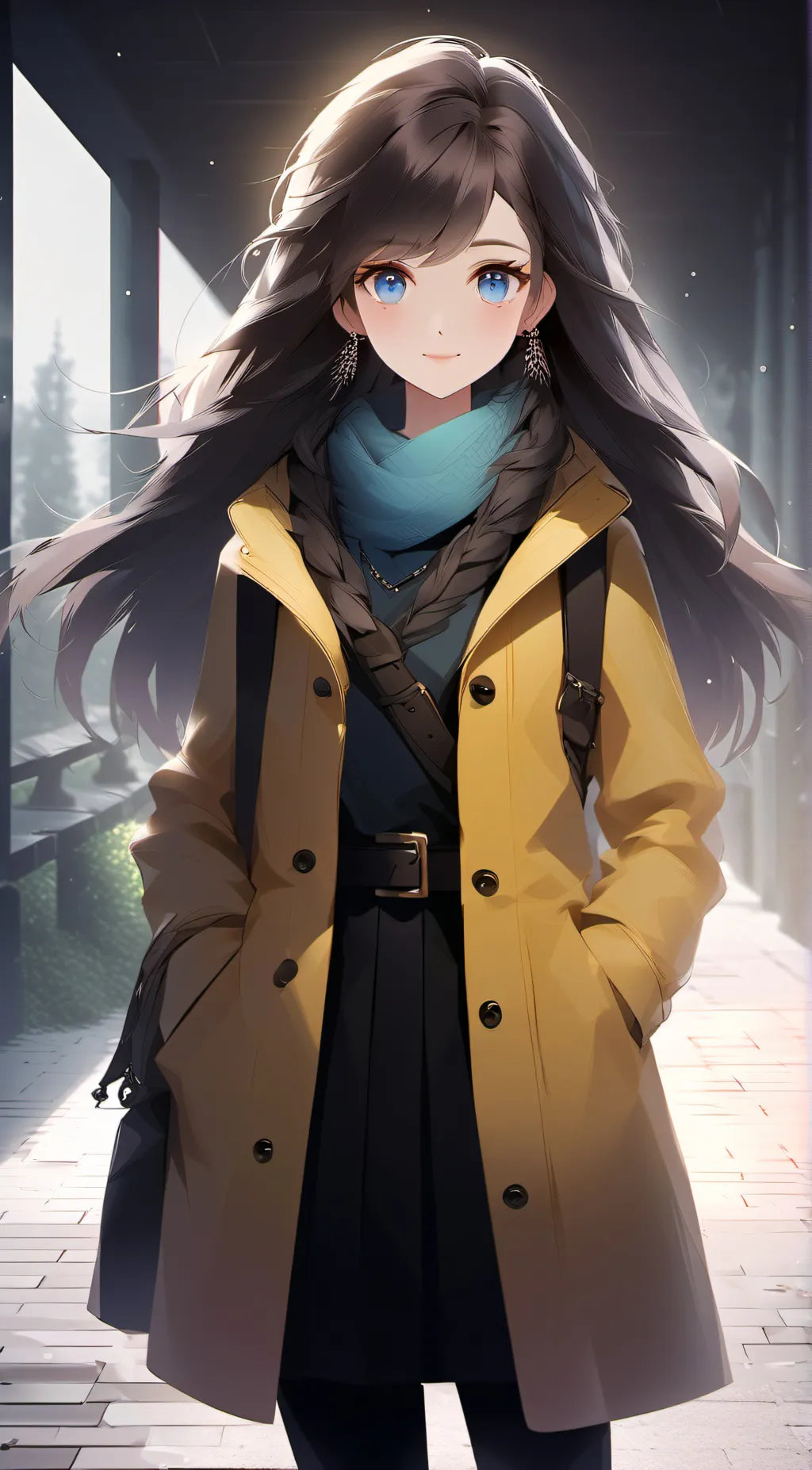 ai character: holly background