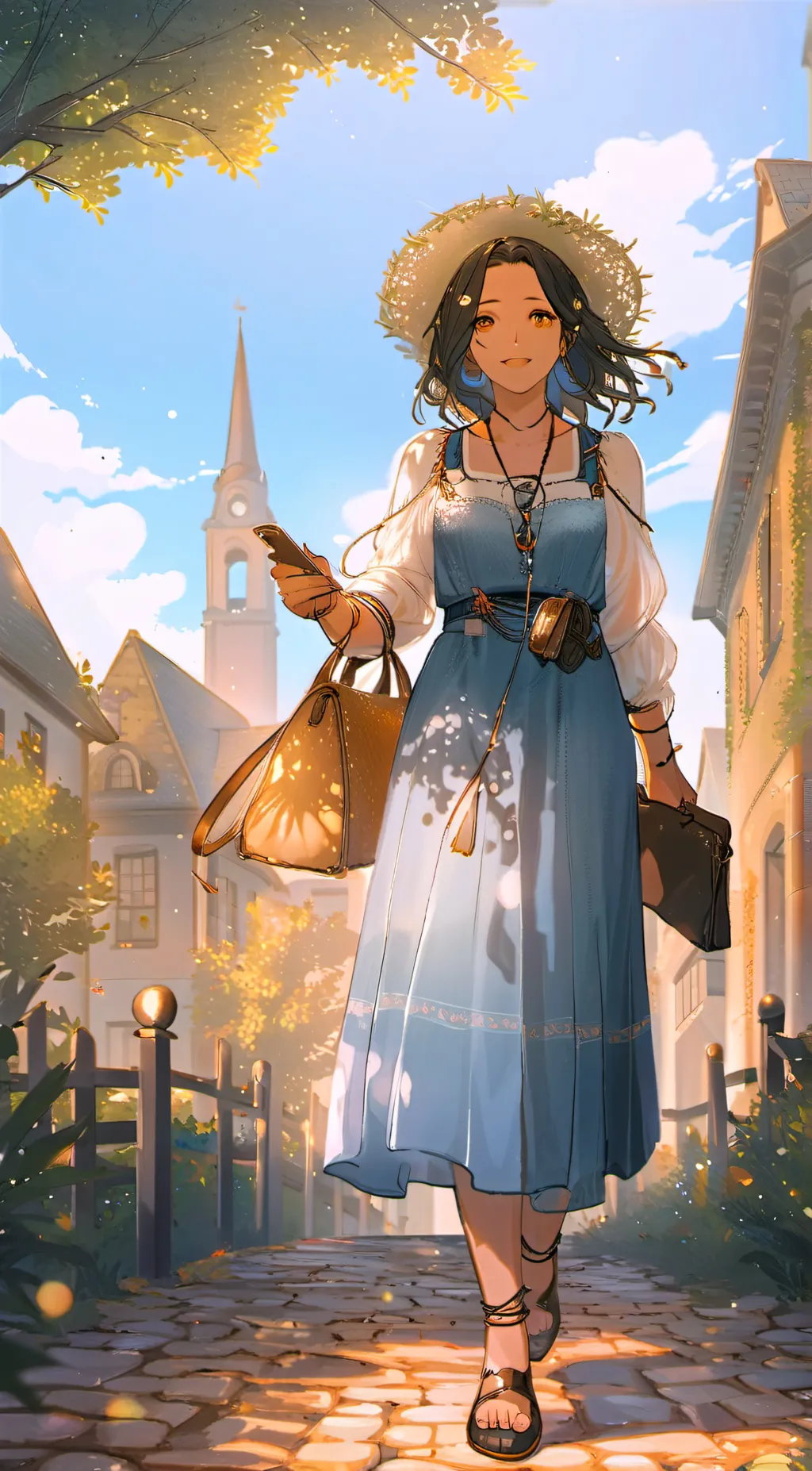 ai character: Ella background