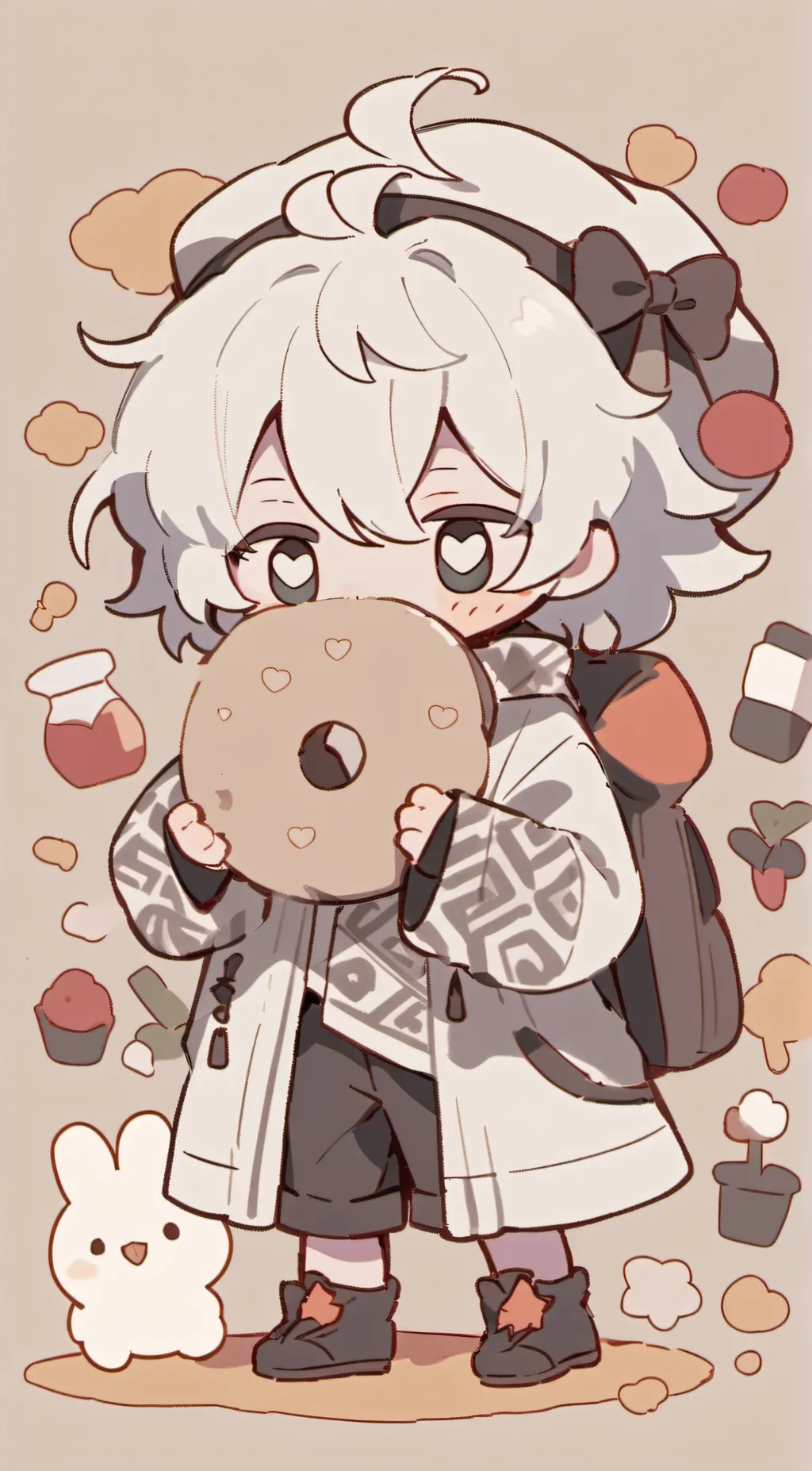 ai character: kevin^°^ background