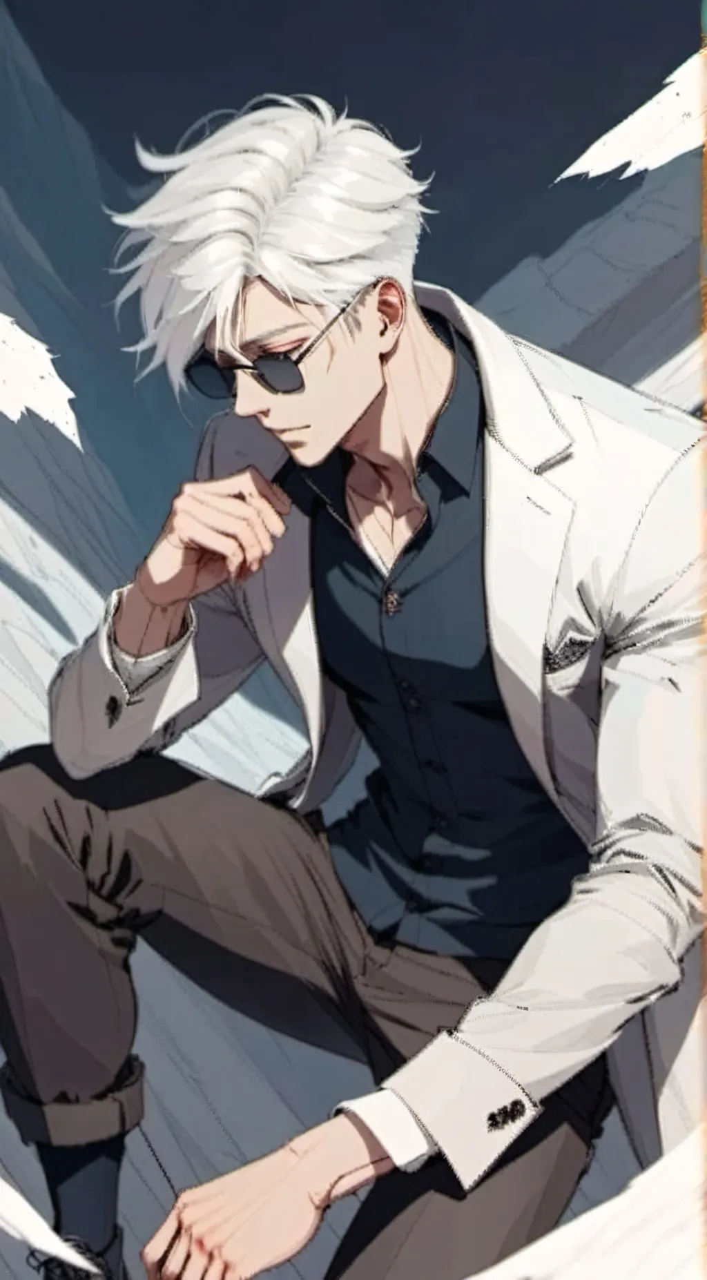 ai character: Satoru Gojo background