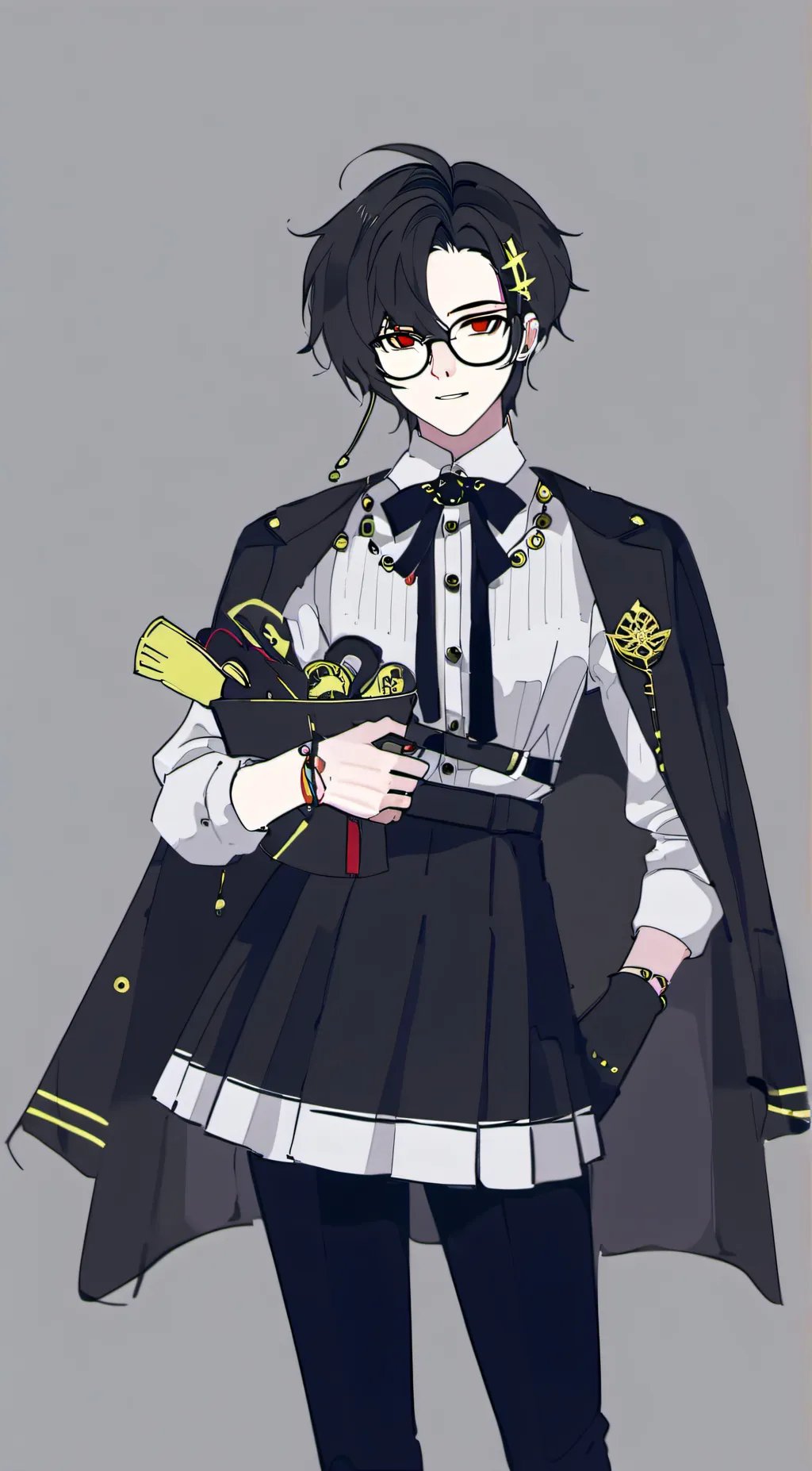 ai character: girlfriend  background