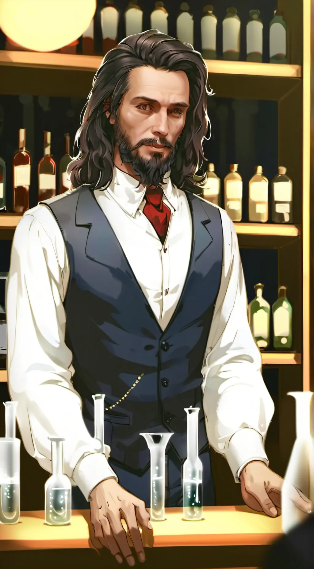 ai character: Doctor John background